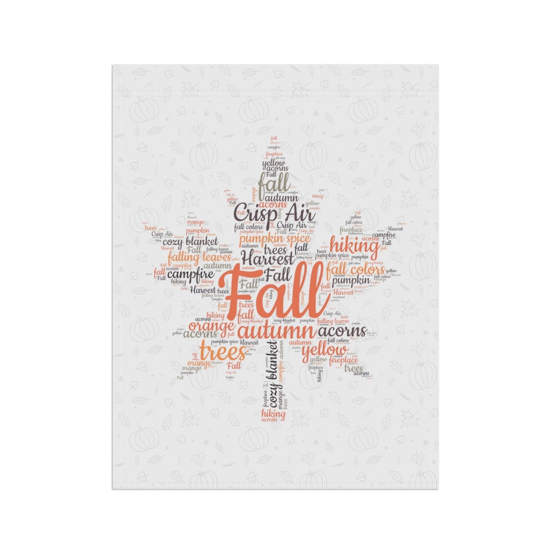 Fall Leaves Garden Flag & Fall Leaves House Flag, (3.1) - Janlyn's Crafts