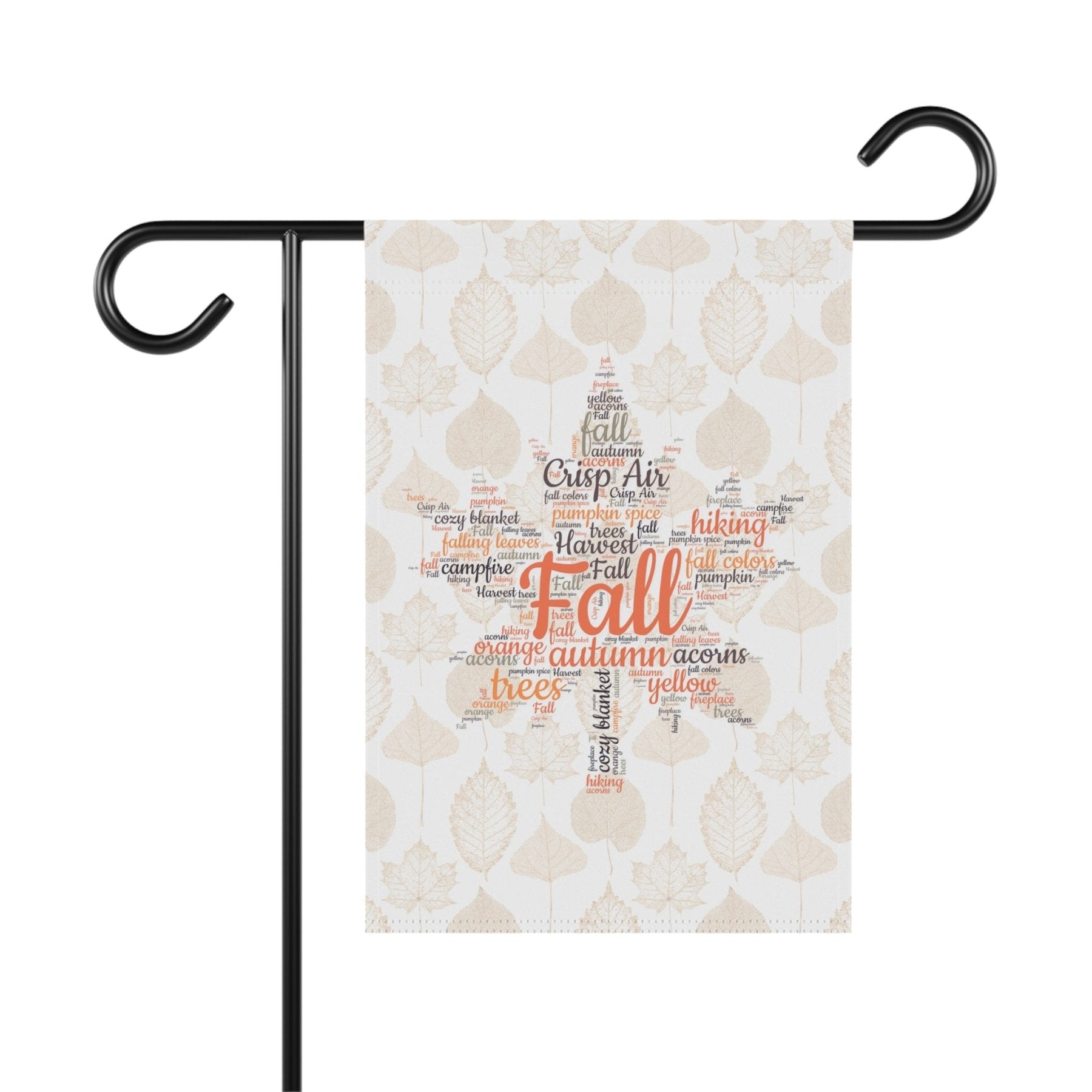 Fall Leaves Garden Flag & Fall Leaves House Flag, (3.2) - Janlyn's Crafts