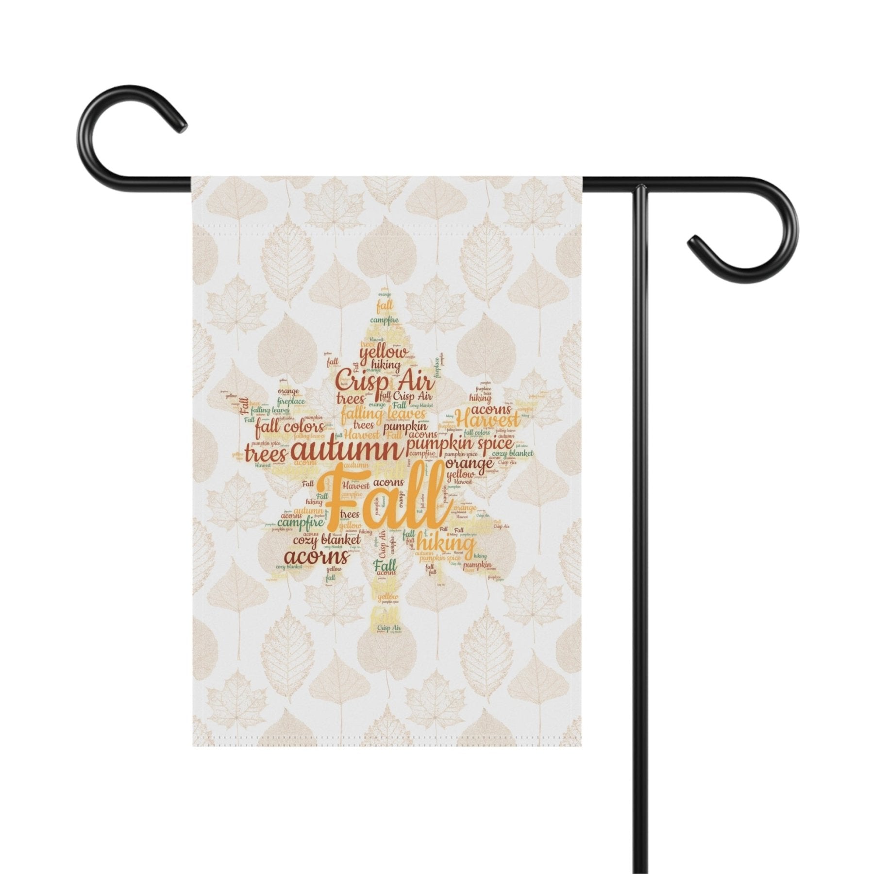 Fall Leaves Garden Flag & Fall Leaves House Flag, (5.2) - Janlyn's Crafts