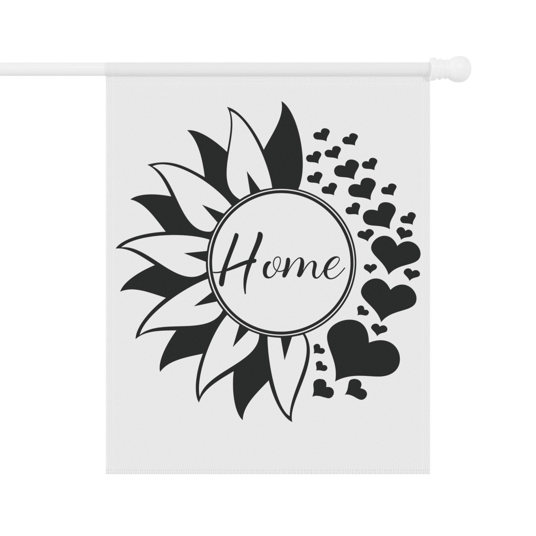 Flower & Hearts Garden, Lawn, House, Home - Janlyn's Crafts