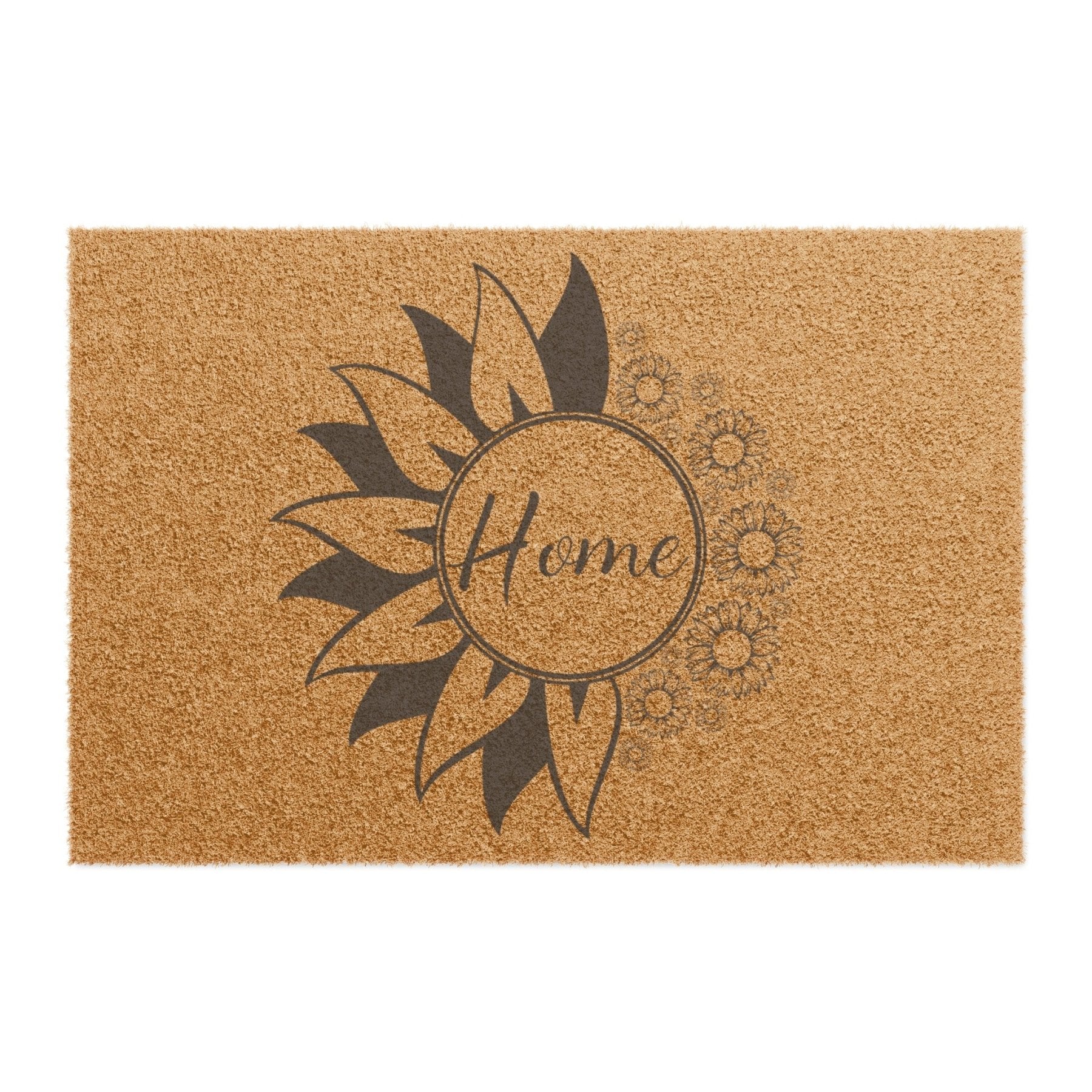 Flowers Coir 24 x 16" Doormat, Home - Janlyn's Crafts