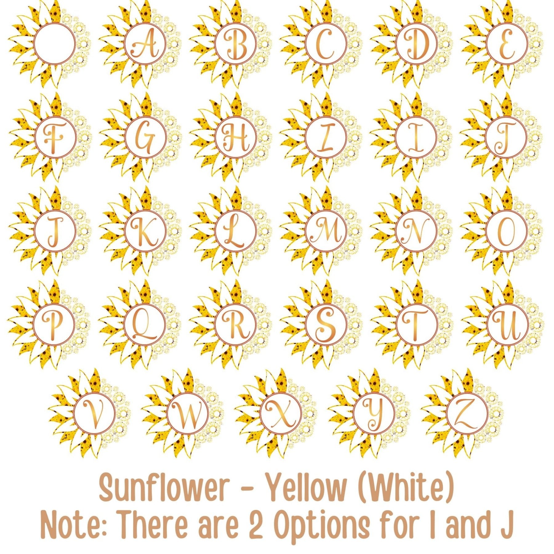 Flowers Garden, Lawn, House, Sunflowers Monogram Flag - Janlyn's Crafts