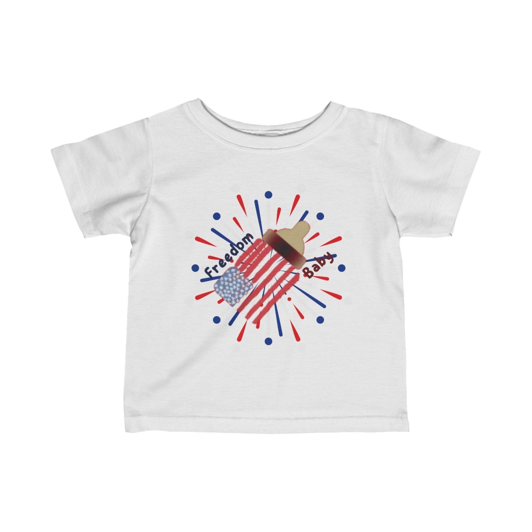 Freedom Baby, Infant Fine Jersey Tee, 6M-24M - Janlyn's Crafts