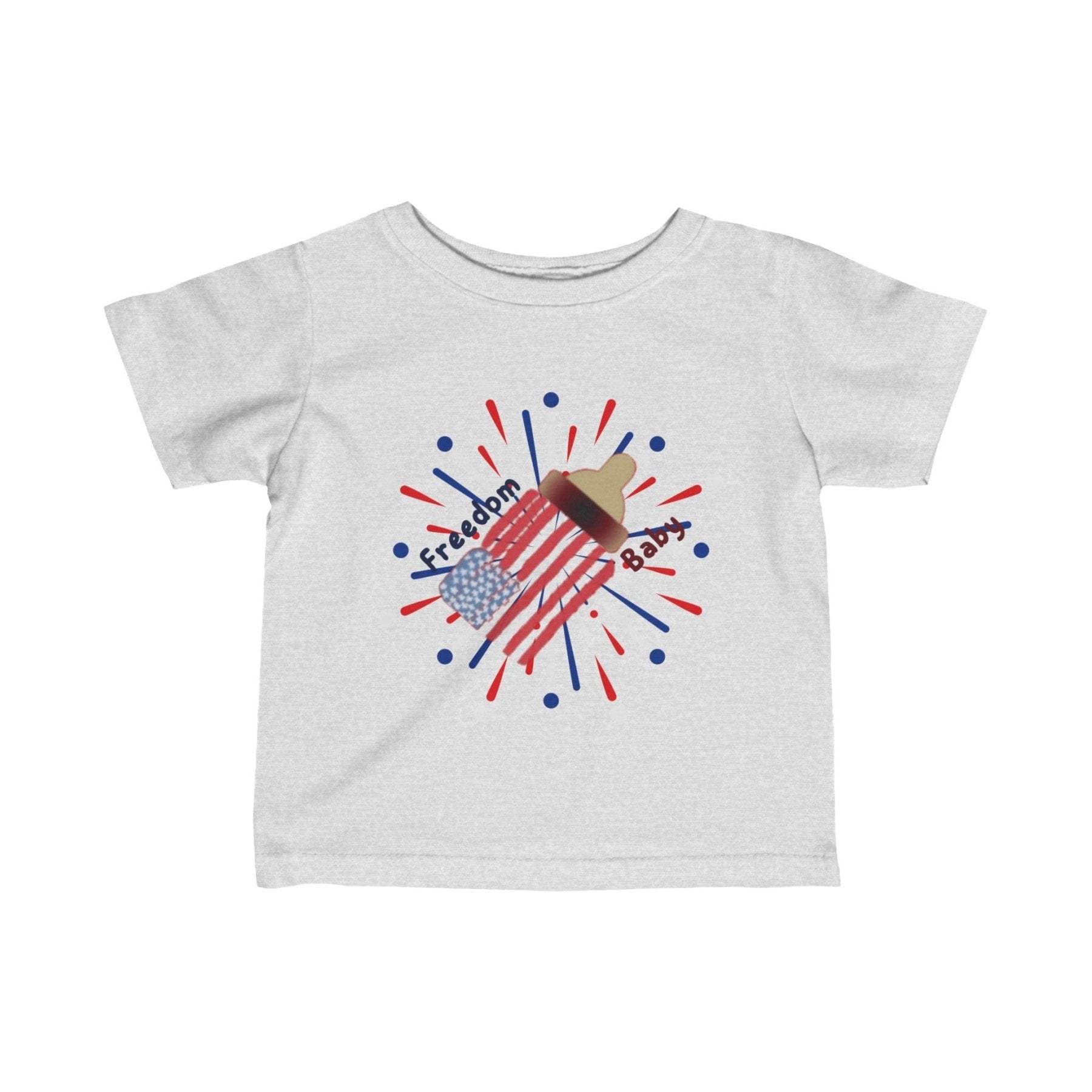 Freedom Baby, Infant Fine Jersey Tee, 6M-24M - Janlyn's Crafts