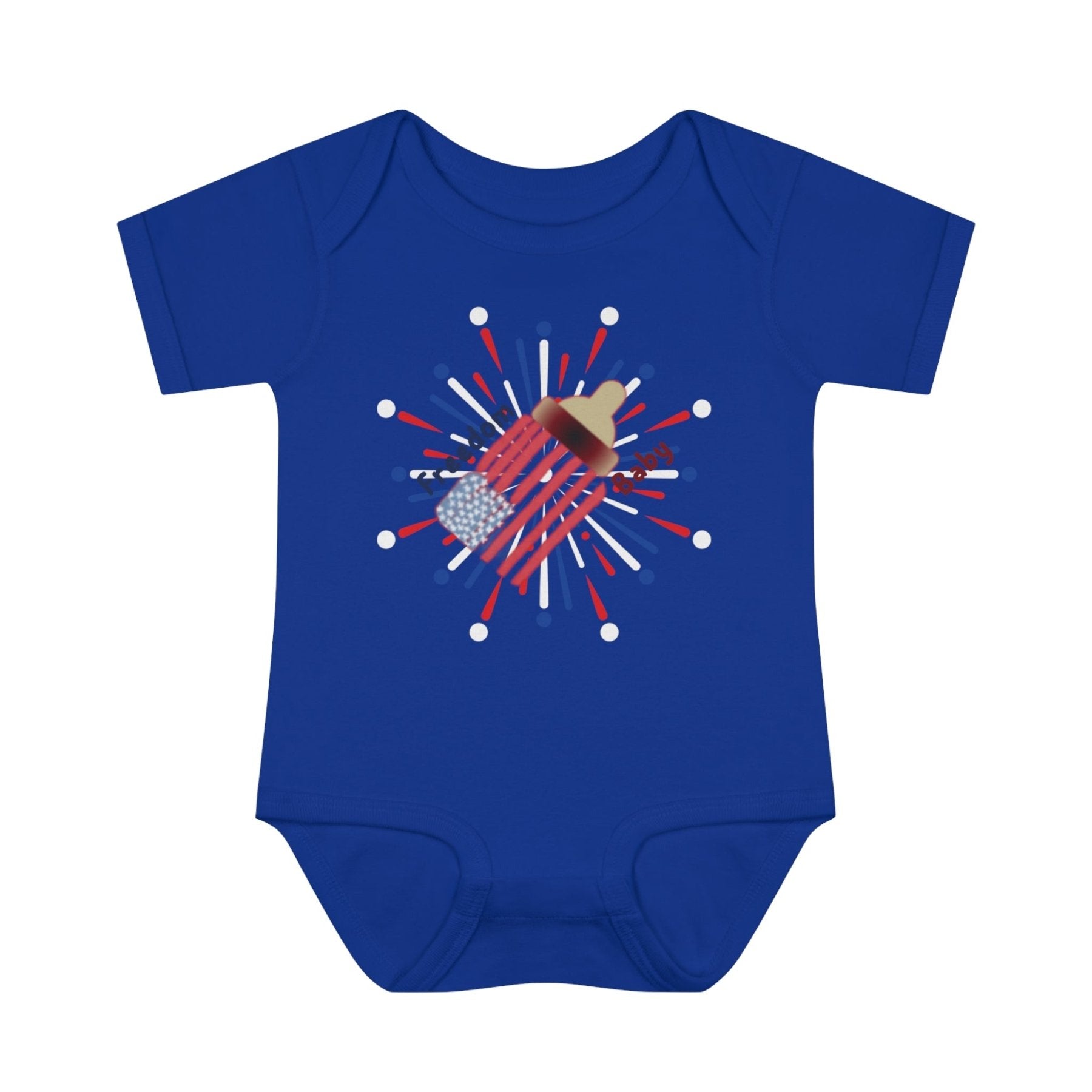 Freedom Baby, Onesie, Bodysuit, 0M-24M - Janlyn's Crafts