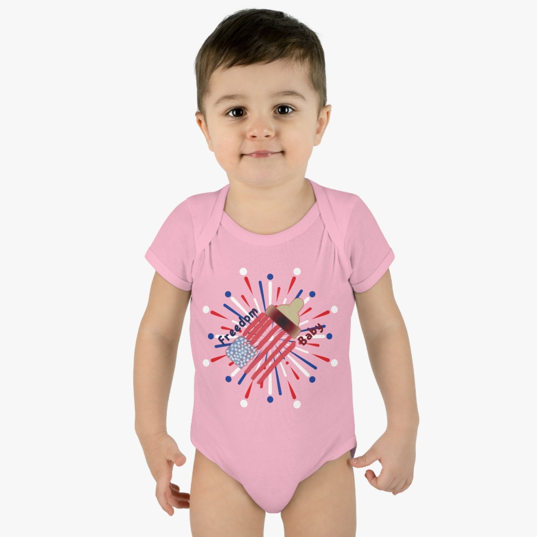 Freedom Baby, Onesie, Bodysuit, 0M-24M - Janlyn's Crafts