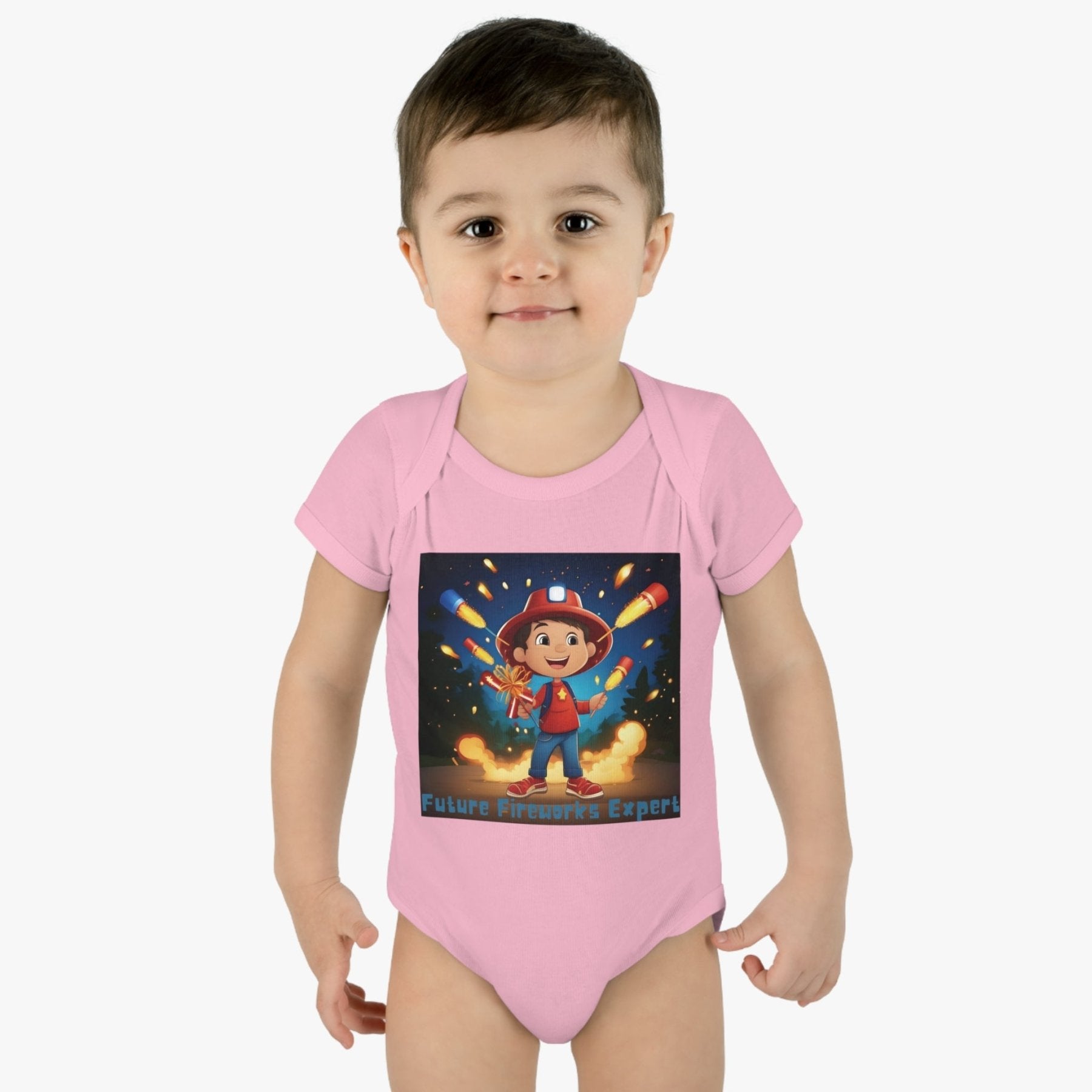 Future Fireworks Expert, Onesie, Bodysuit, 0M-24M - Janlyn's Crafts