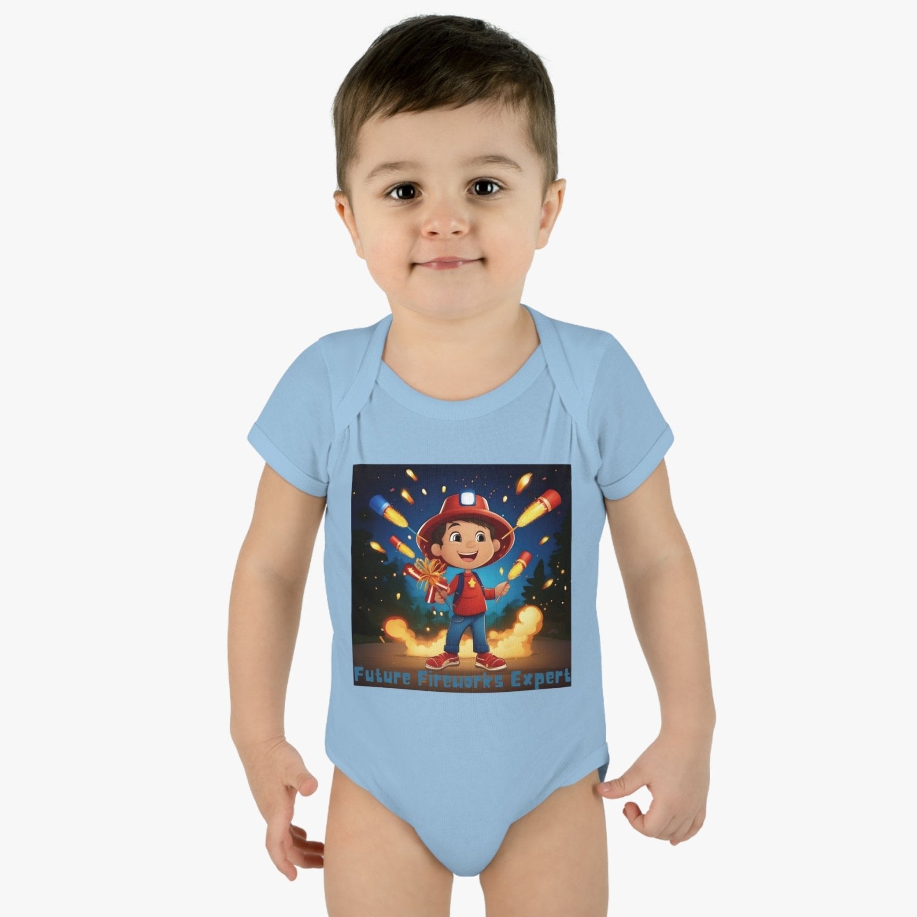 Future Fireworks Expert, Onesie, Bodysuit, 0M-24M - Janlyn's Crafts