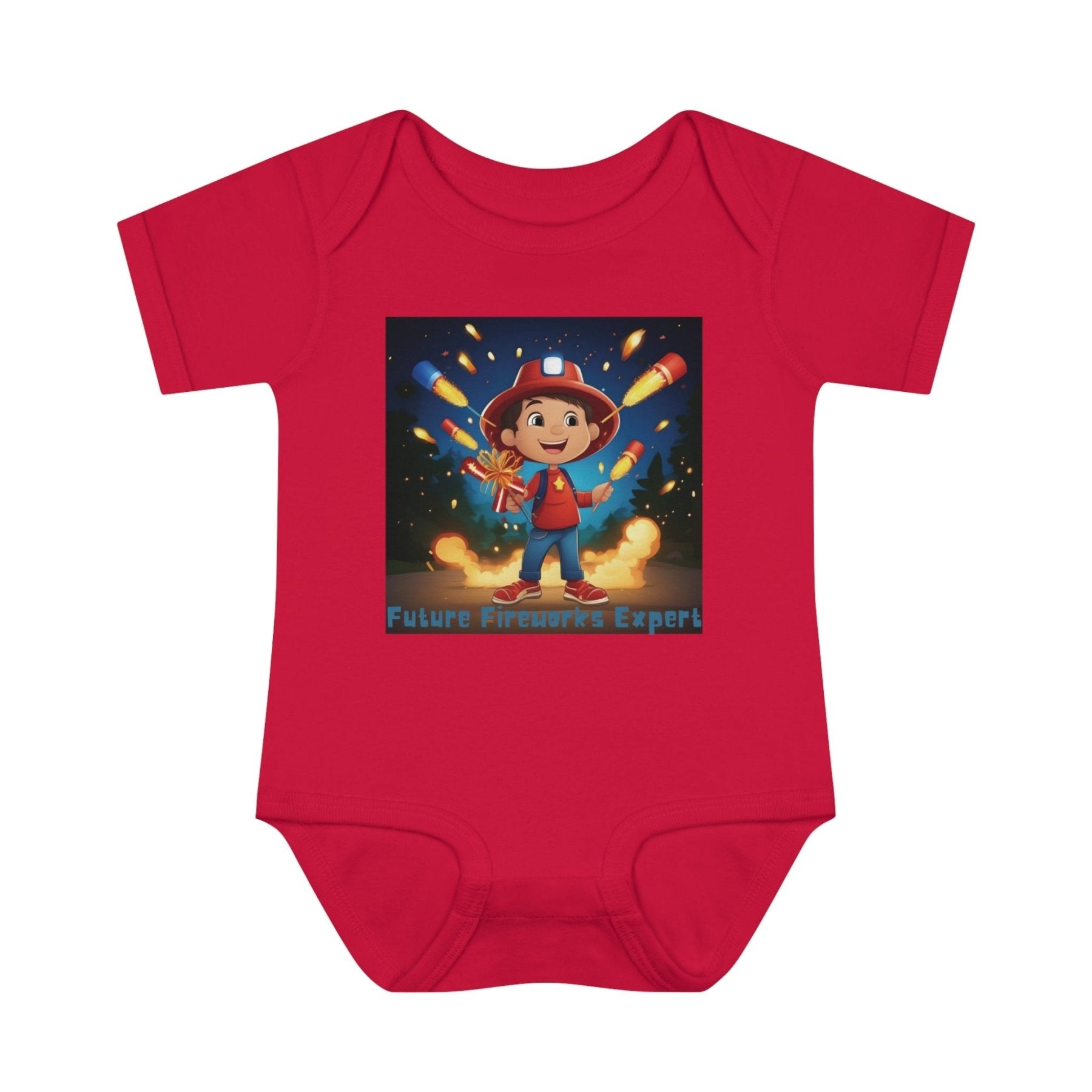 Future Fireworks Expert, Onesie, Bodysuit, 0M-24M - Janlyn's Crafts