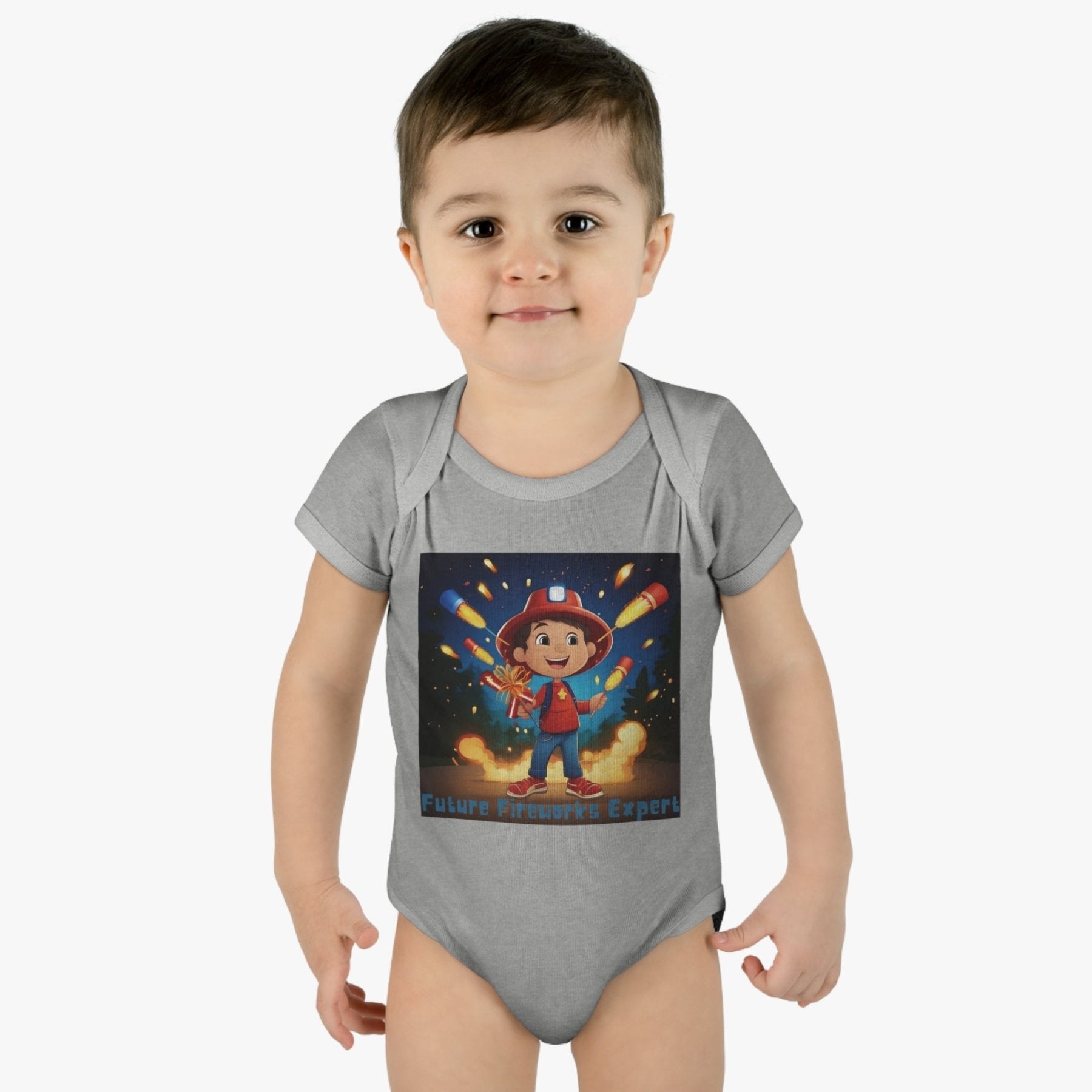 Future Fireworks Expert, Onesie, Bodysuit, 0M-24M - Janlyn's Crafts