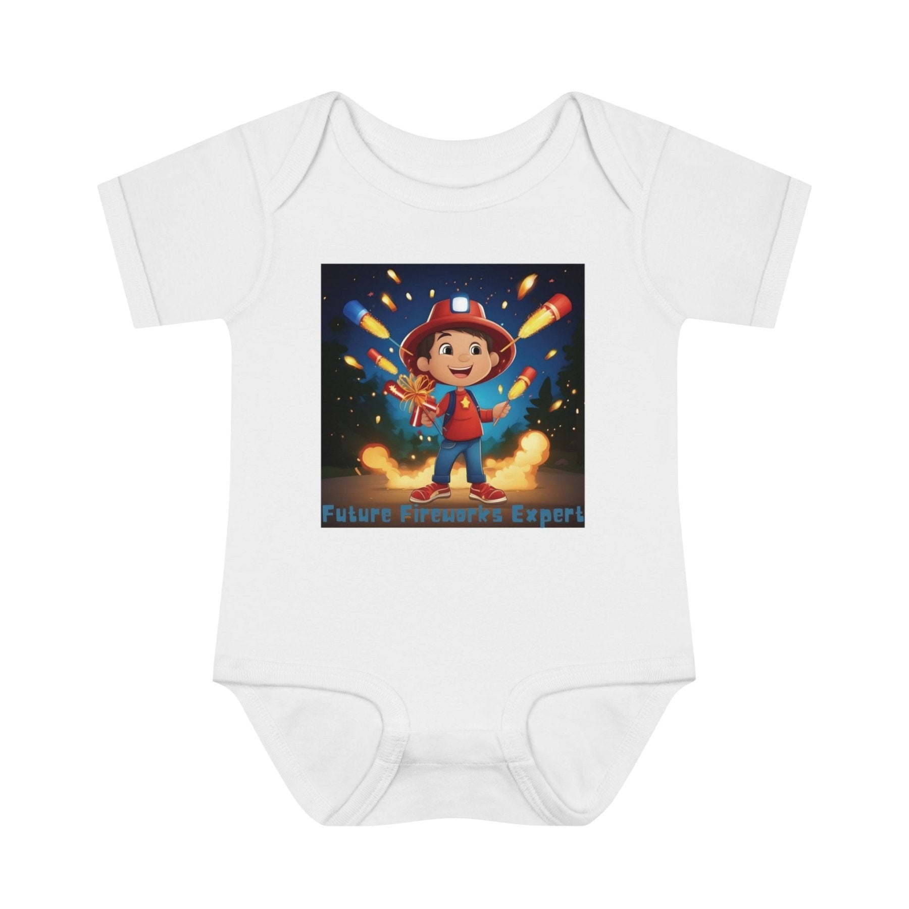 Future Fireworks Expert, Onesie, Bodysuit, 0M-24M - Janlyn's Crafts