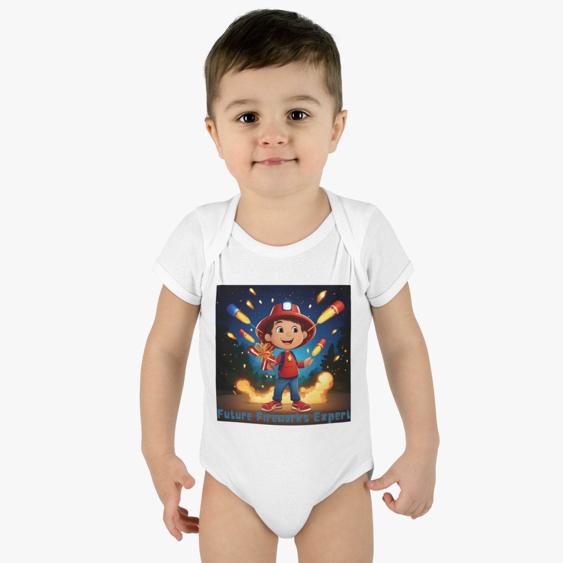 Future Fireworks Expert, Onesie, Bodysuit, 0M-24M - Janlyn's Crafts