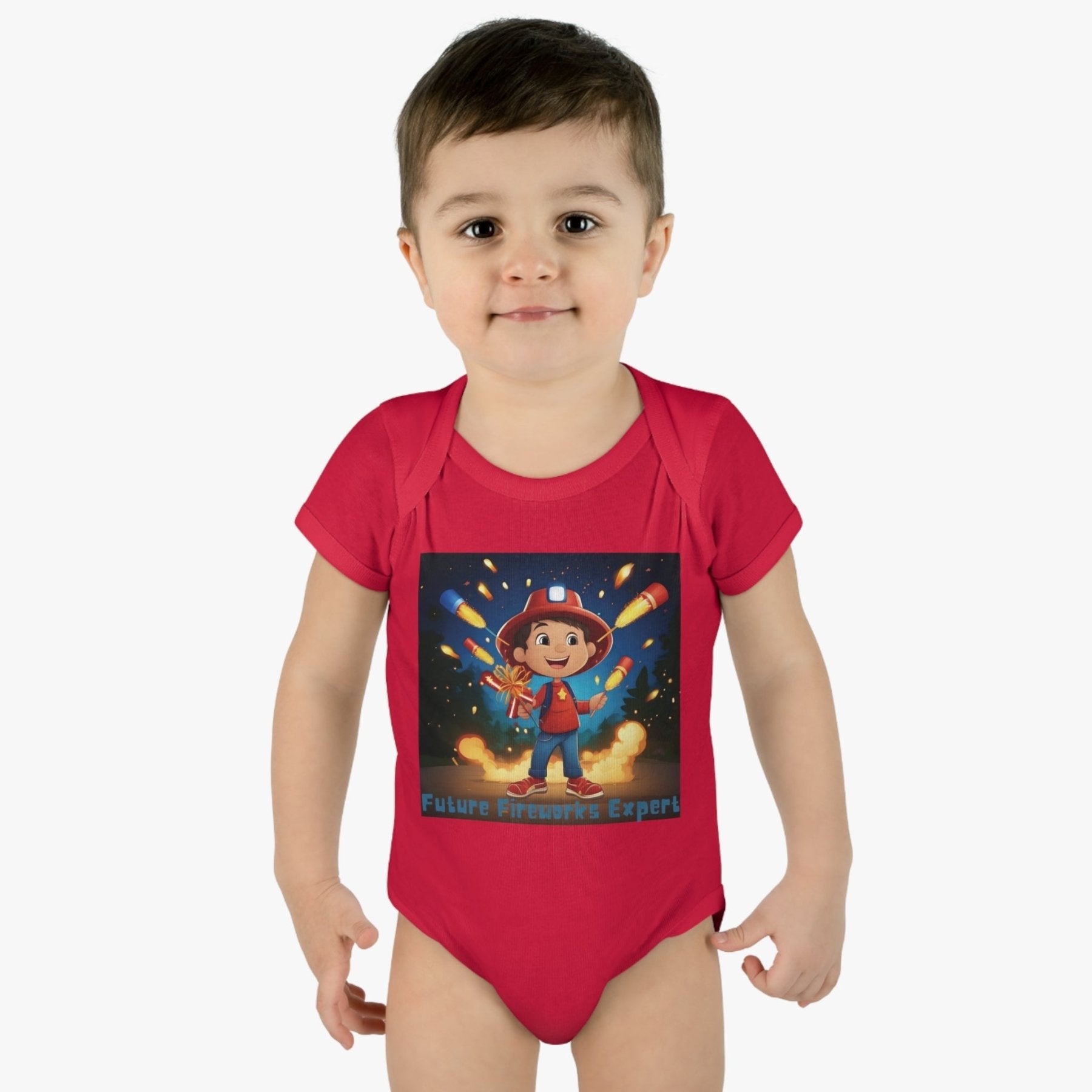 Future Fireworks Expert, Onesie, Bodysuit, 0M-24M - Janlyn's Crafts