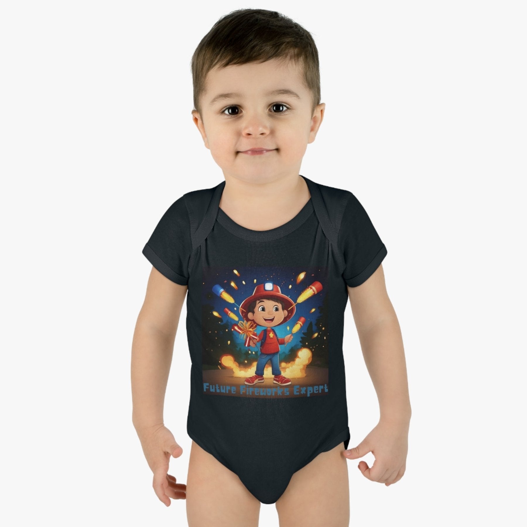 Future Fireworks Expert, Onesie, Bodysuit, 0M-24M - Janlyn's Crafts