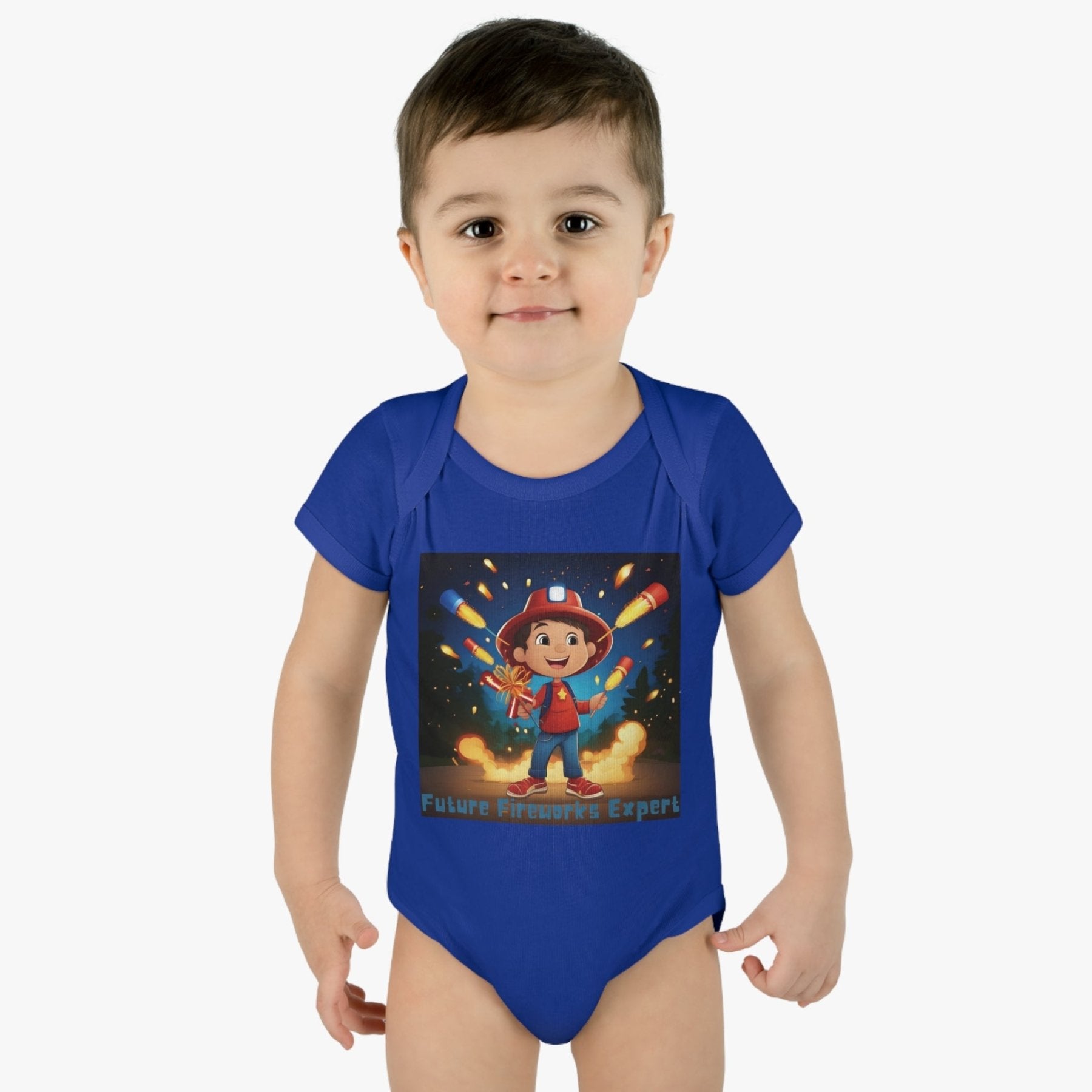 Future Fireworks Expert, Onesie, Bodysuit, 0M-24M - Janlyn's Crafts