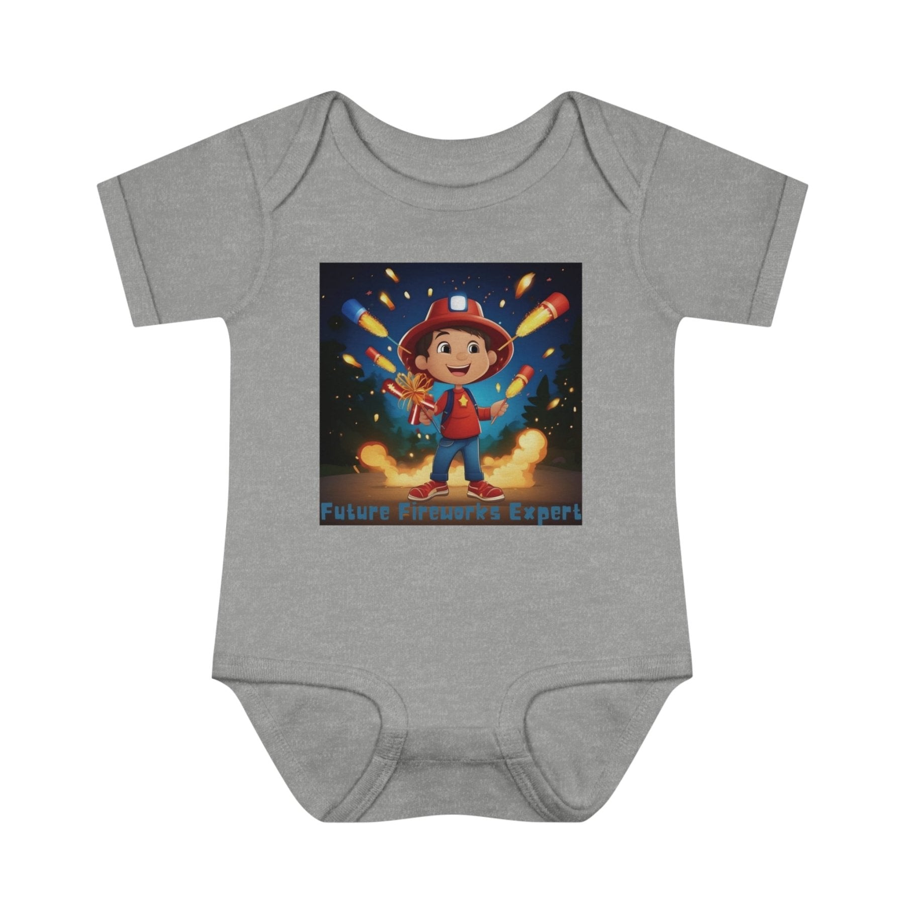 Future Fireworks Expert, Onesie, Bodysuit, 0M-24M - Janlyn's Crafts