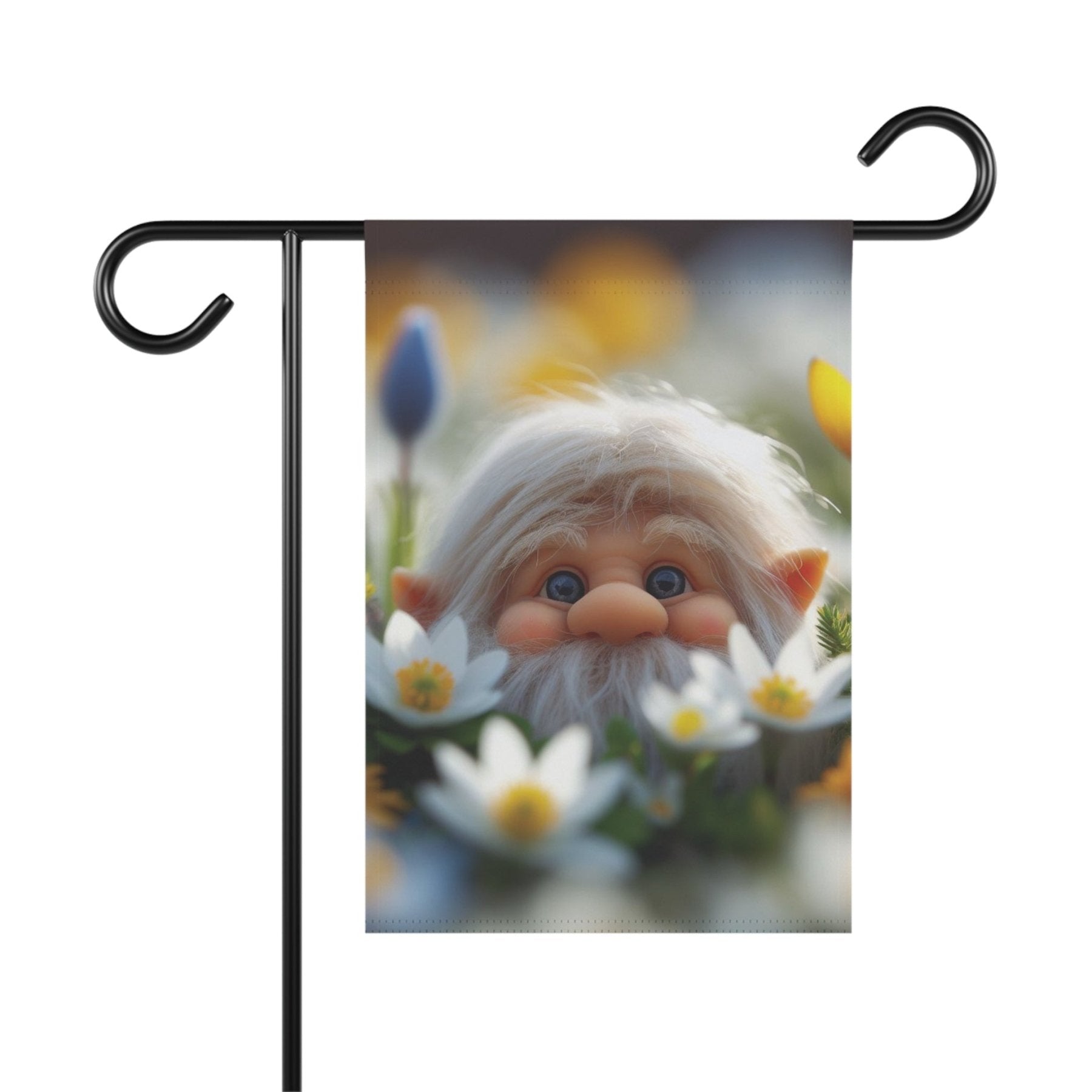 Garden Flag, Lawn Flag, House Flag, Home Flag, Gnome [20] - Janlyn's Crafts