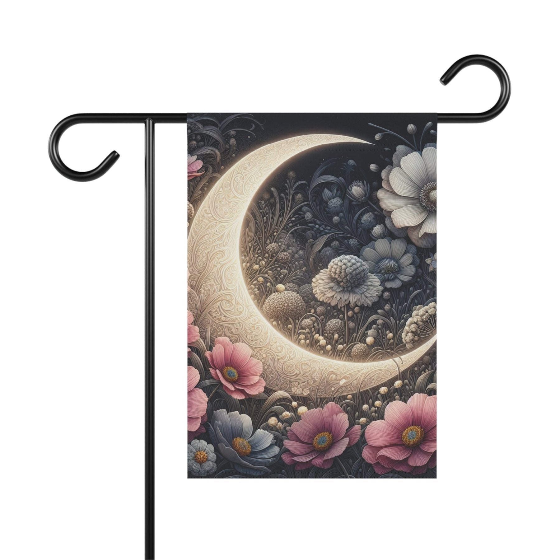 Garden Flag, Lawn Flag, House Flag, Home Flag, Moon [19] - Janlyn's Crafts