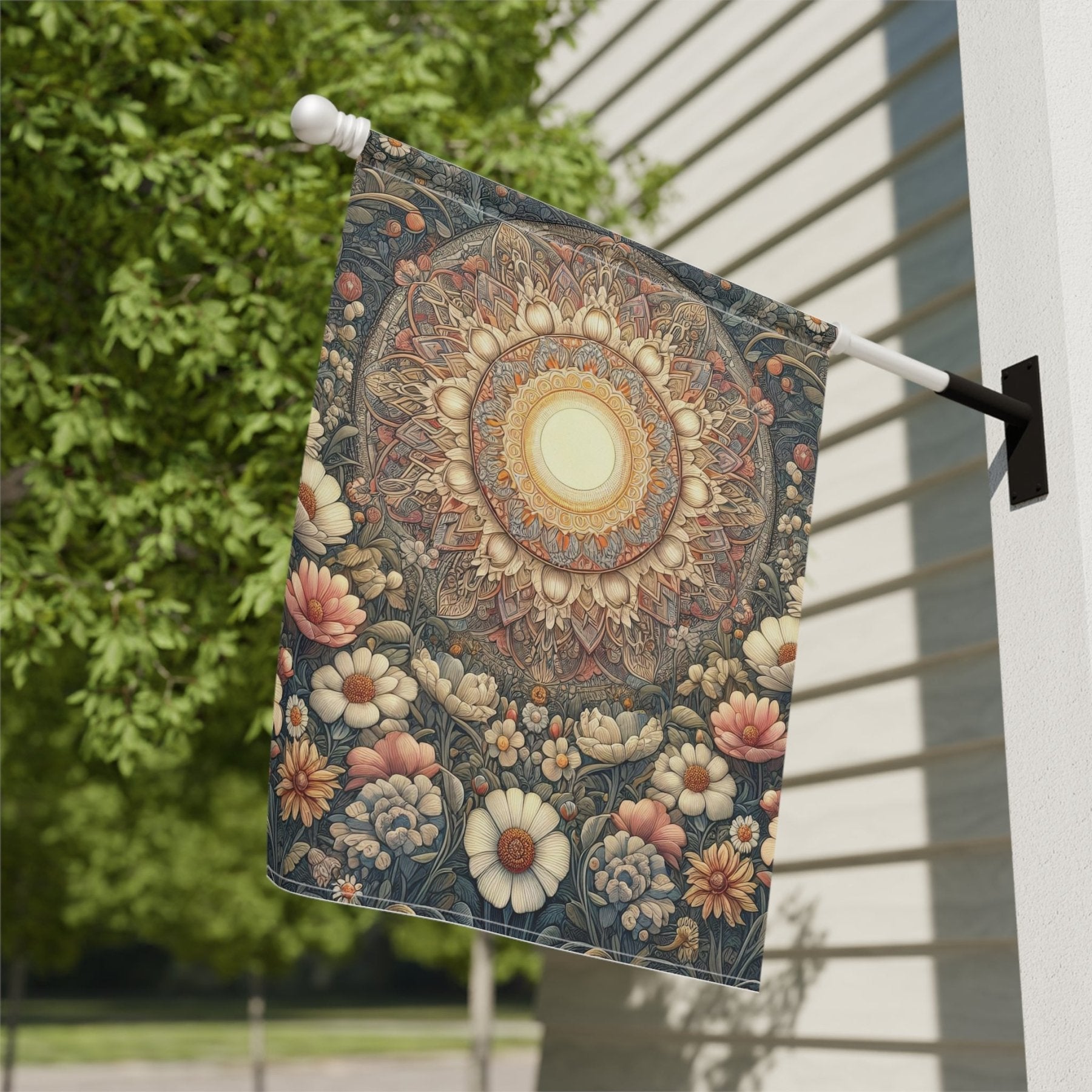 Garden Flag, Lawn Flag, House Flag, Home Flag, Sun [13] - Janlyn's Crafts