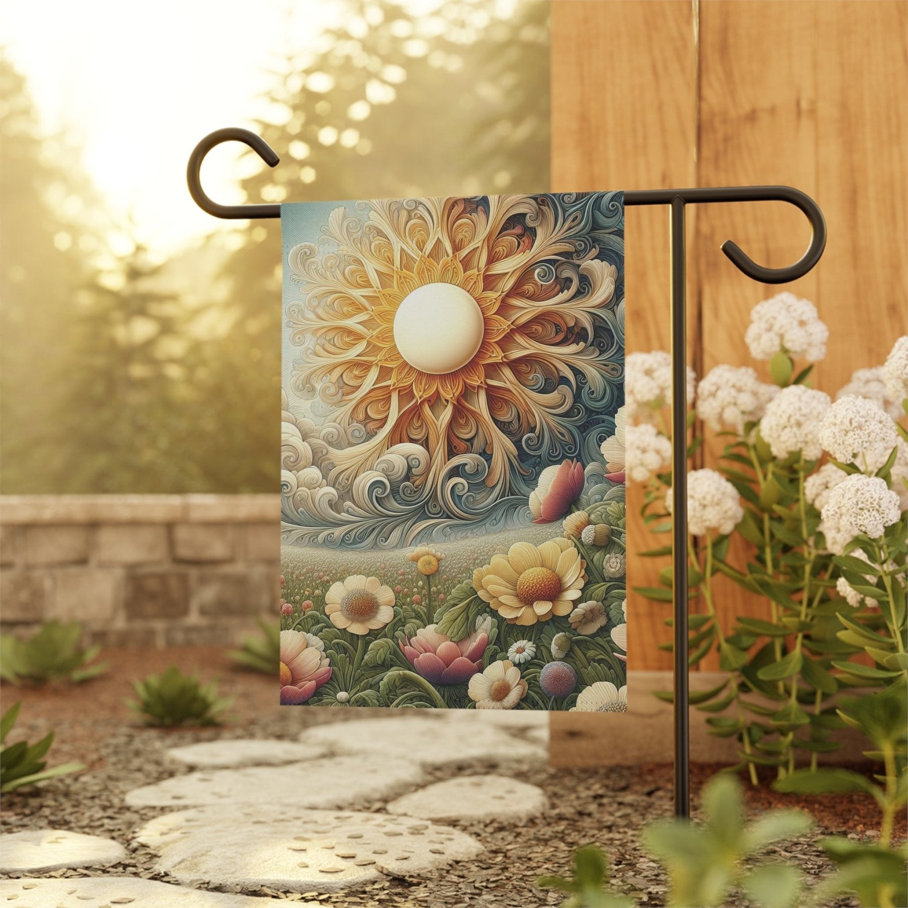 Garden Flag, Lawn Flag, House Flag, Home Flag, Sun [15] - Janlyn's Crafts