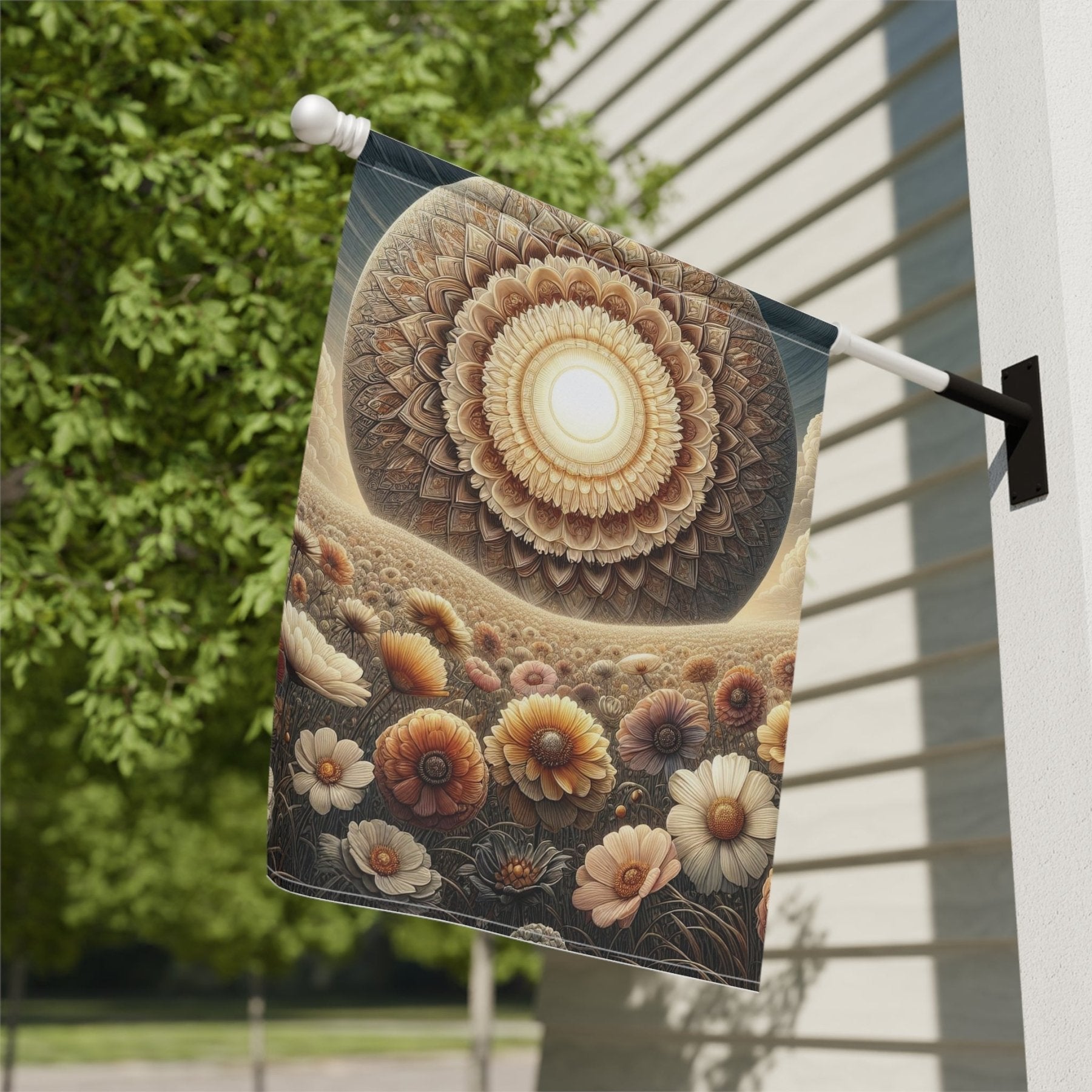 Garden Flag, Lawn Flag, House Flag, Home Flag, Sun [3] - Janlyn's Crafts
