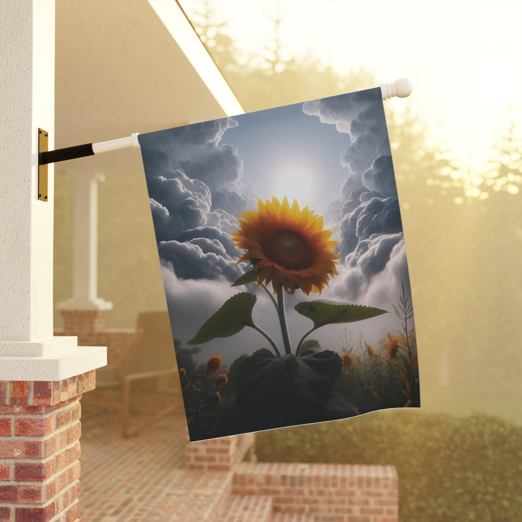 Garden Flag, Lawn Flag, House Flag, Home Flag, Sunflower [10] - Janlyn's Crafts