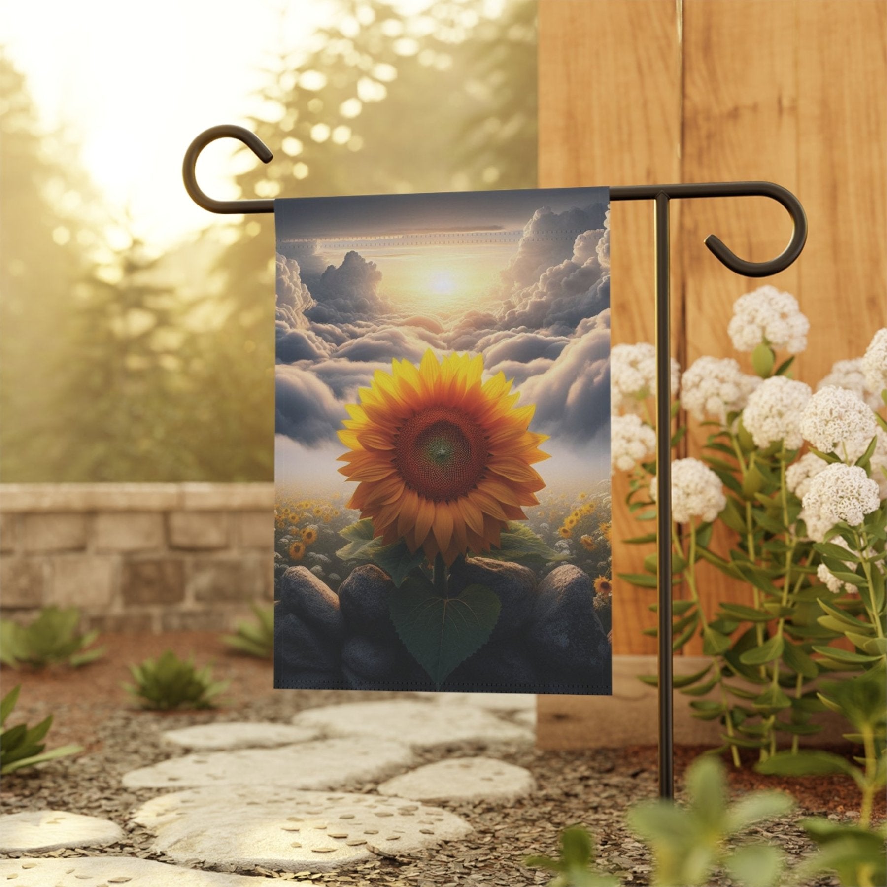 Garden Flag, Lawn Flag, House Flag, Home Flag, Sunflower [11] - Janlyn's Crafts