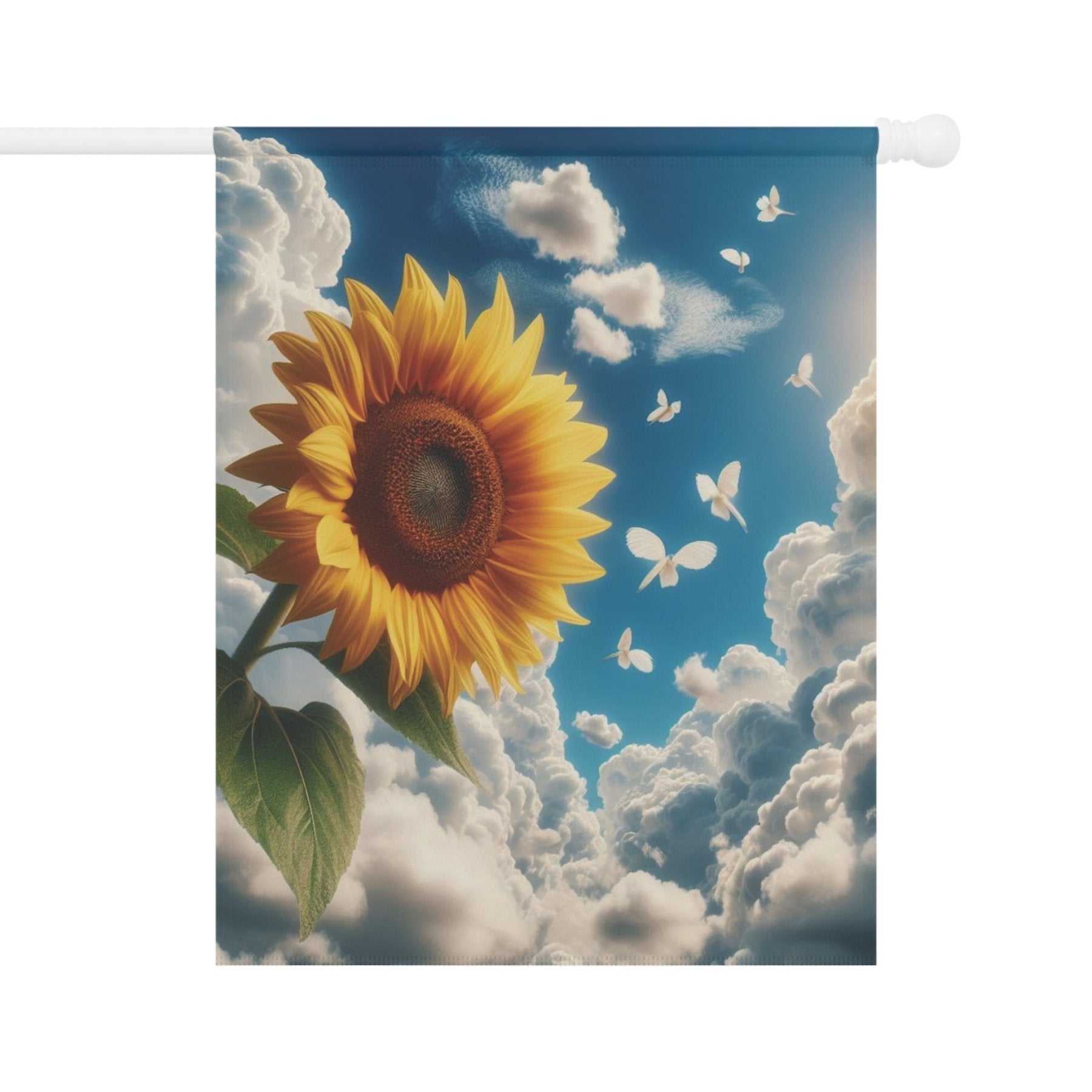 Garden Flag, Lawn Flag, House Flag, Home Flag, Sunflower [12] - Janlyn's Crafts