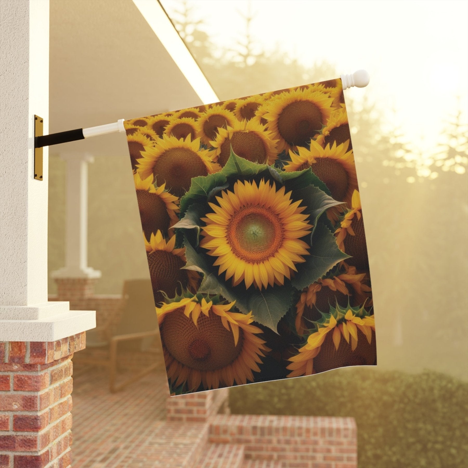 Garden Flag, Lawn Flag, House Flag, Home Flag, Sunflower [14] - Janlyn's Crafts