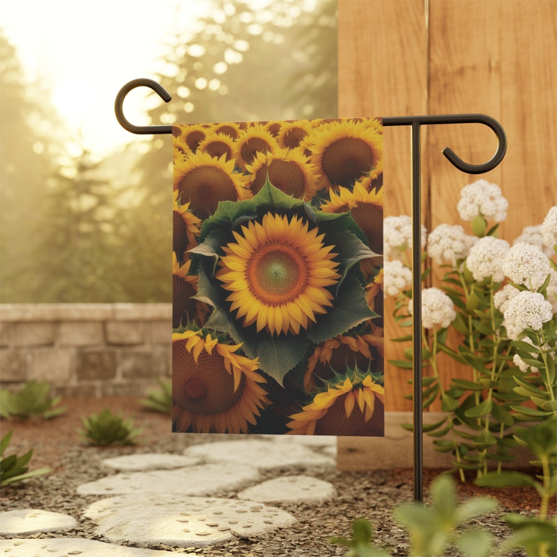 Garden Flag, Lawn Flag, House Flag, Home Flag, Sunflower [14] - Janlyn's Crafts