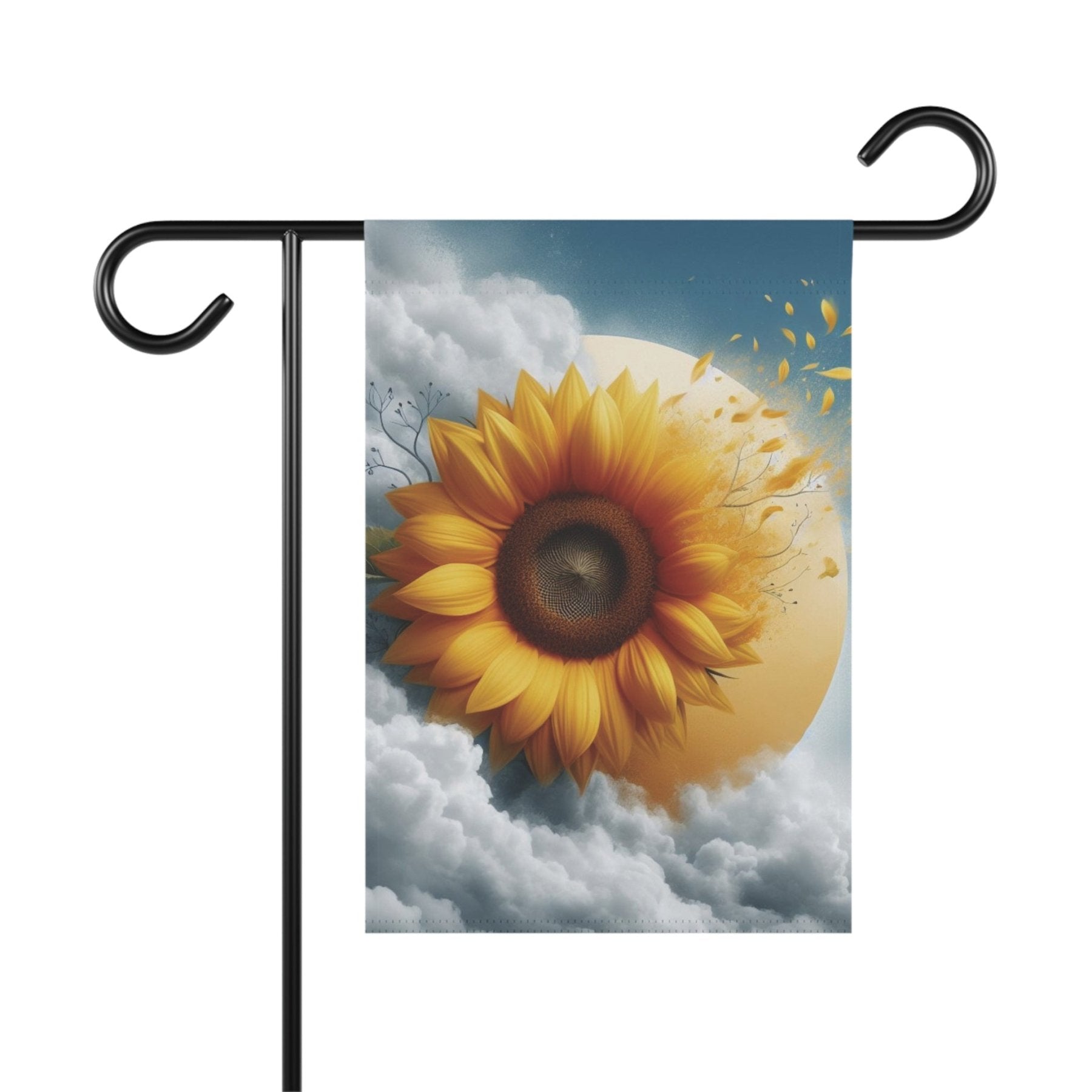 Garden Flag, Lawn Flag, House Flag, Home Flag, Sunflower [6] - Janlyn's Crafts