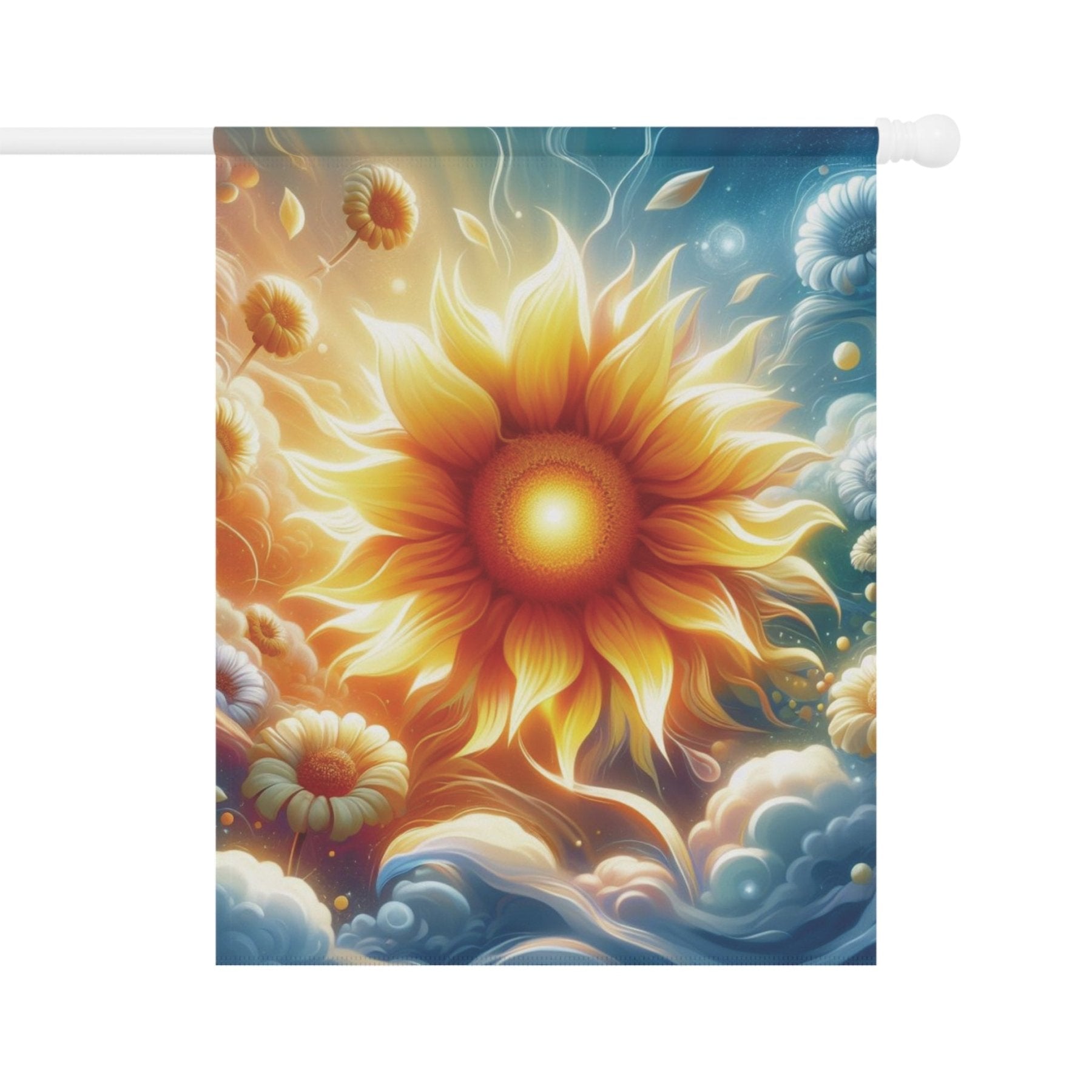 Garden Flag, Lawn Flag, House Flag, Home Flag, Sunflower [8] - Janlyn's Crafts