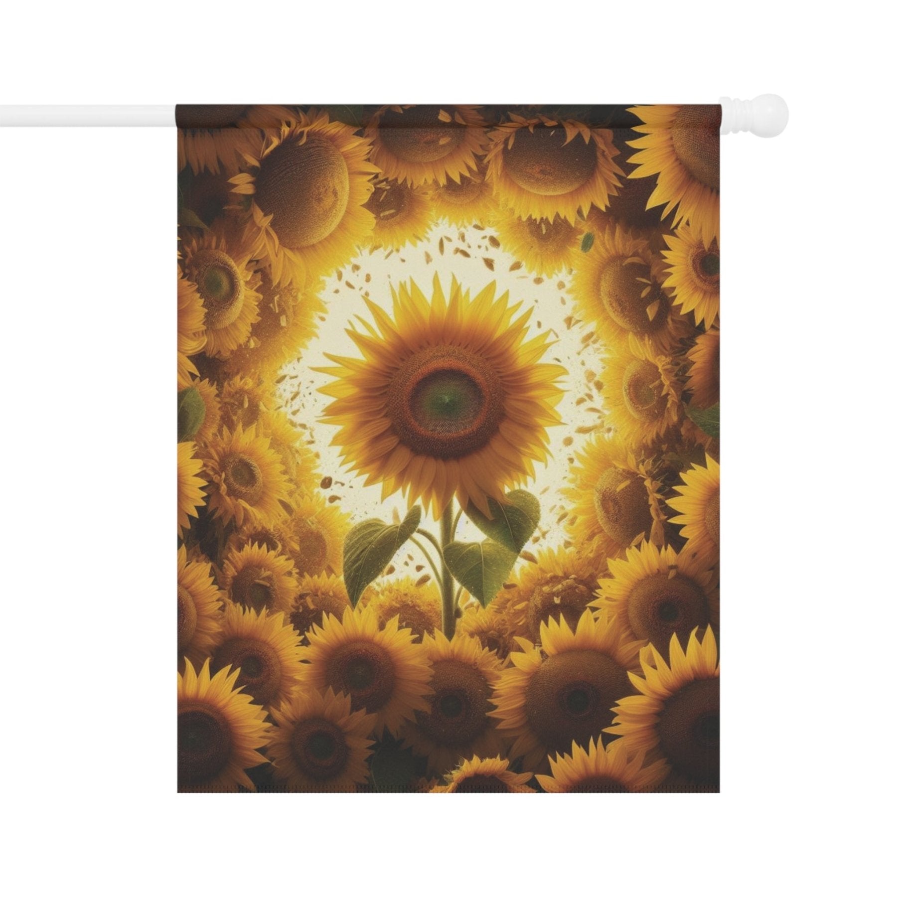 Garden Flag, Lawn Flag, House Flag, Home Flag, Sunflower [9] - Janlyn's Crafts