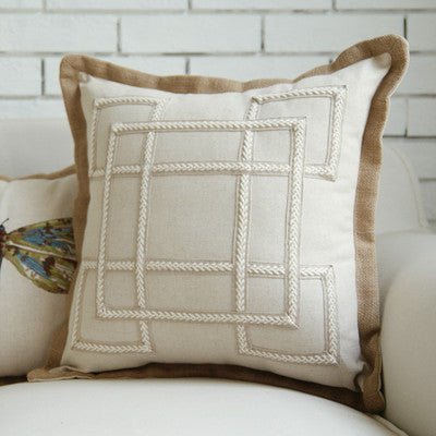 Geometric pillowcase - Janlyn's Crafts