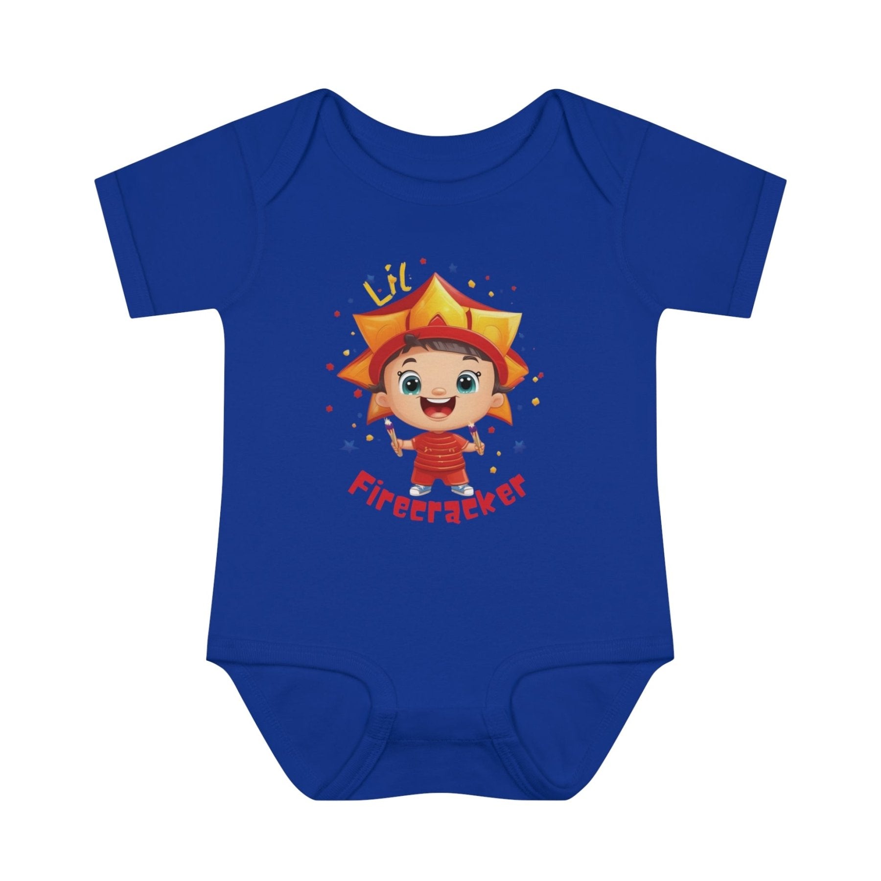 Lil Firecracker, Onesie, Bodysuit, 0M-24M - Janlyn's Crafts