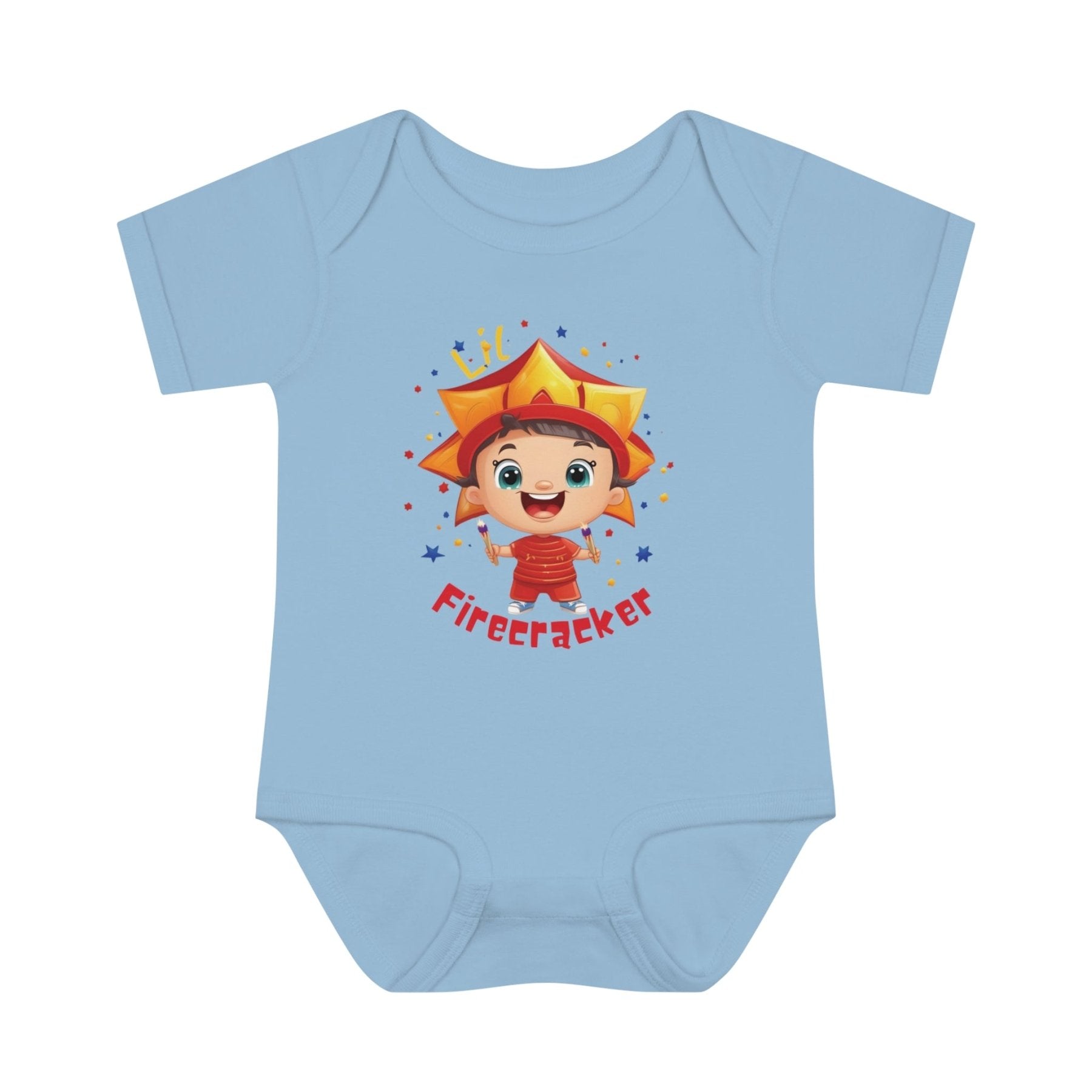 Lil Firecracker, Onesie, Bodysuit, 0M-24M - Janlyn's Crafts