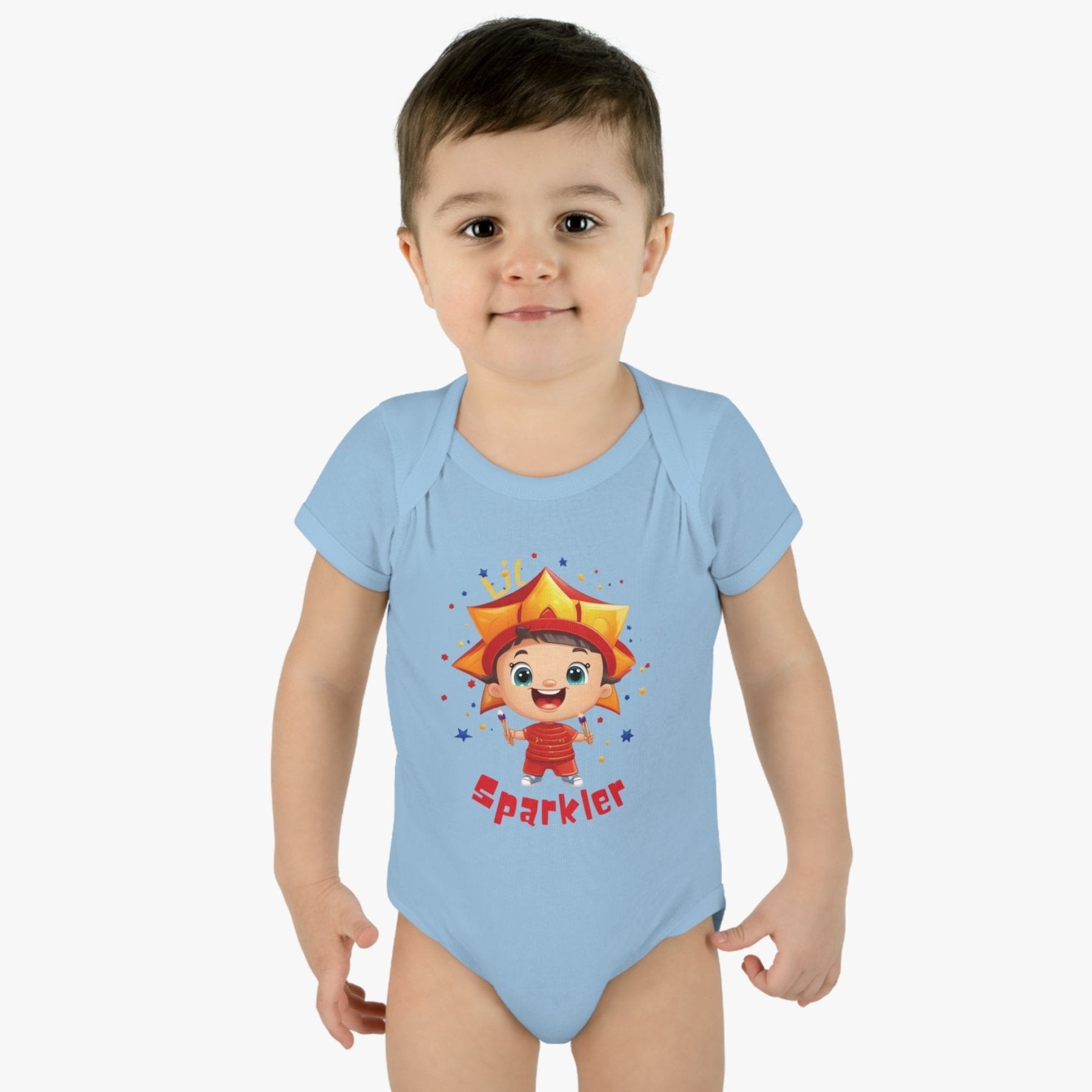 Lil Sparkler, Onesie, Bodysuit, 0M-24M - Janlyn's Crafts