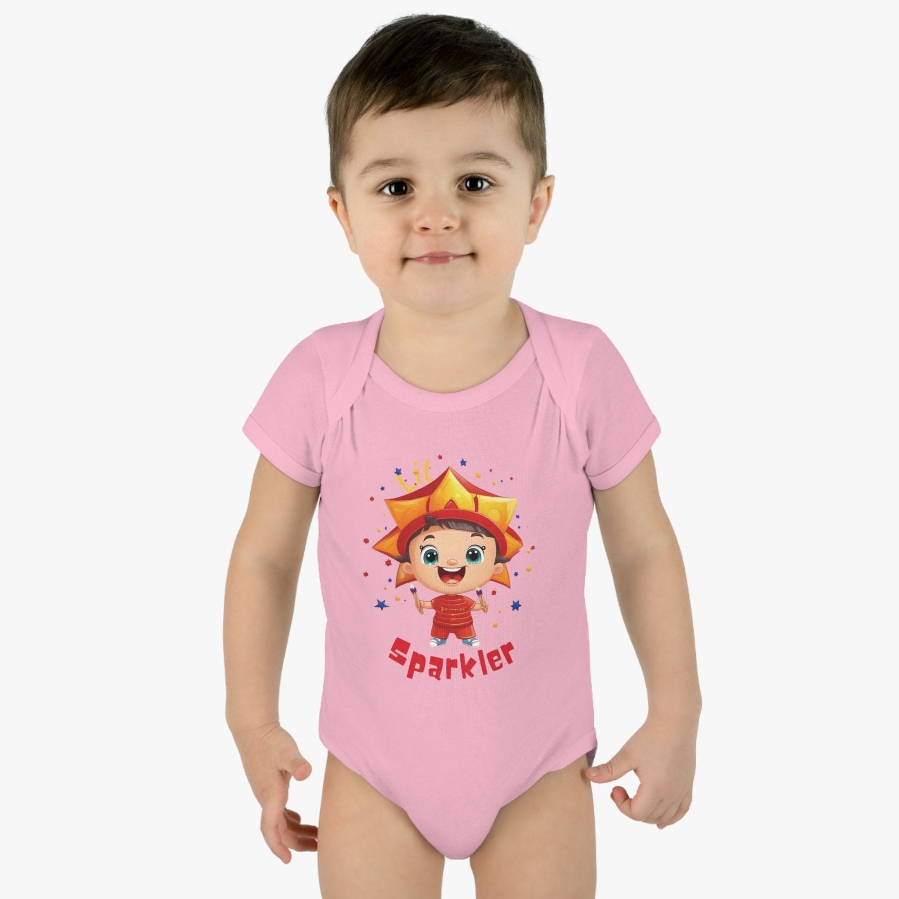 Lil Sparkler, Onesie, Bodysuit, 0M-24M - Janlyn's Crafts