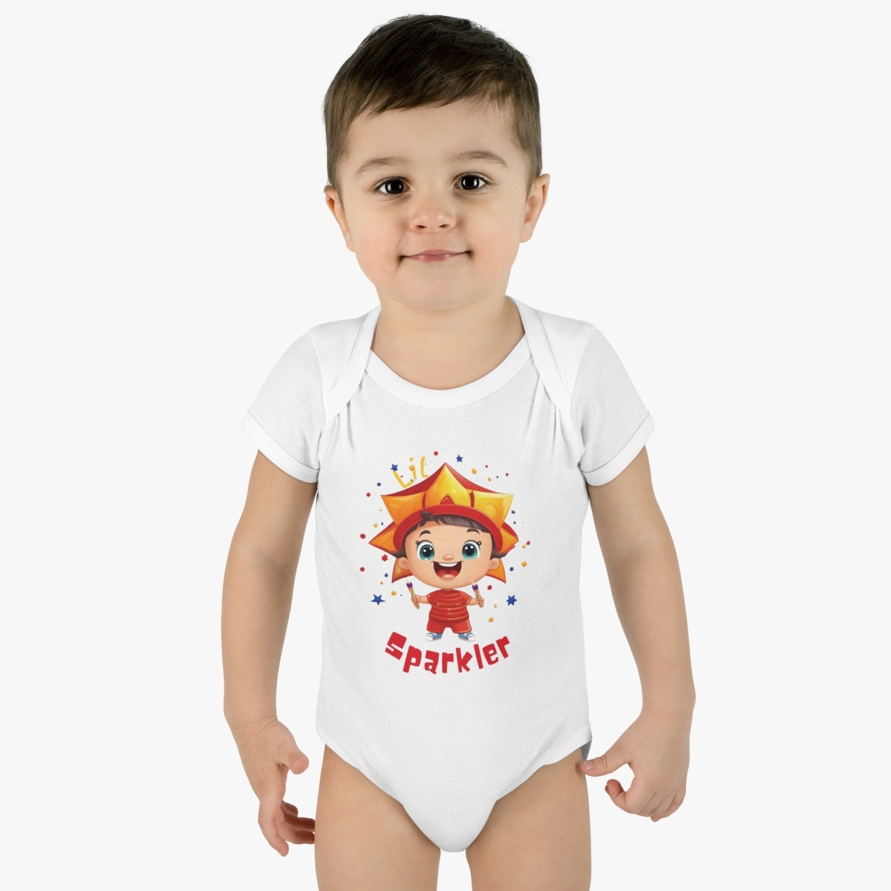 Lil Sparkler, Onesie, Bodysuit, 0M-24M - Janlyn's Crafts