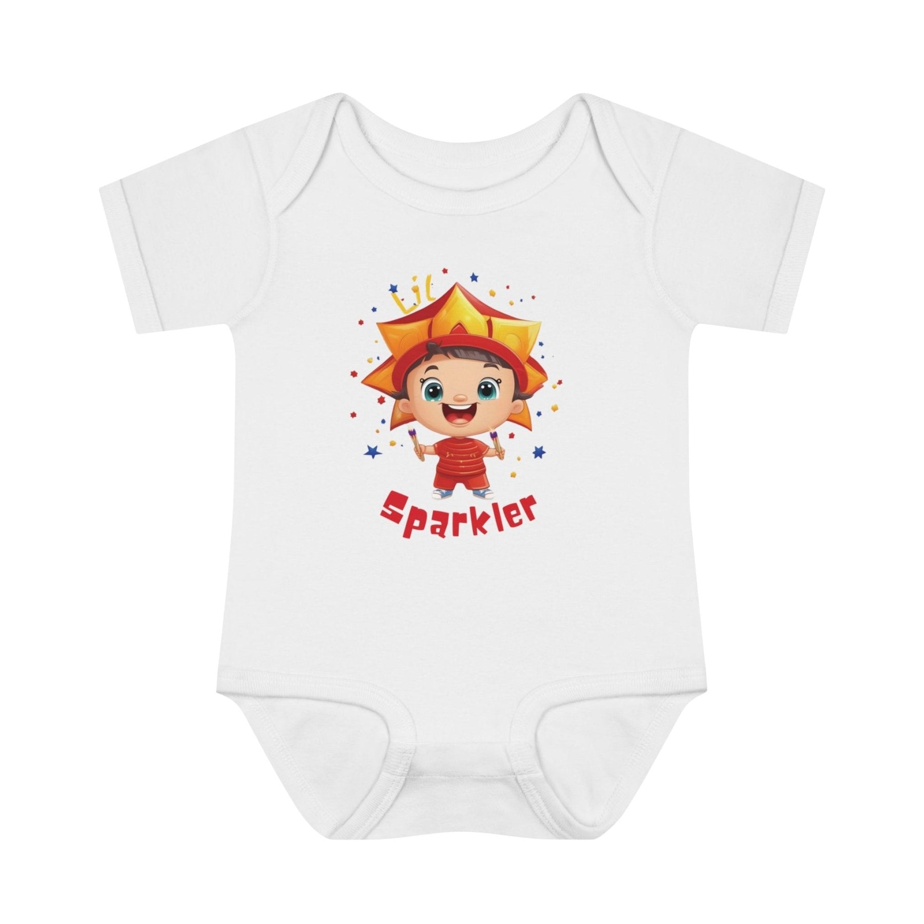 Lil Sparkler, Onesie, Bodysuit, 0M-24M - Janlyn's Crafts