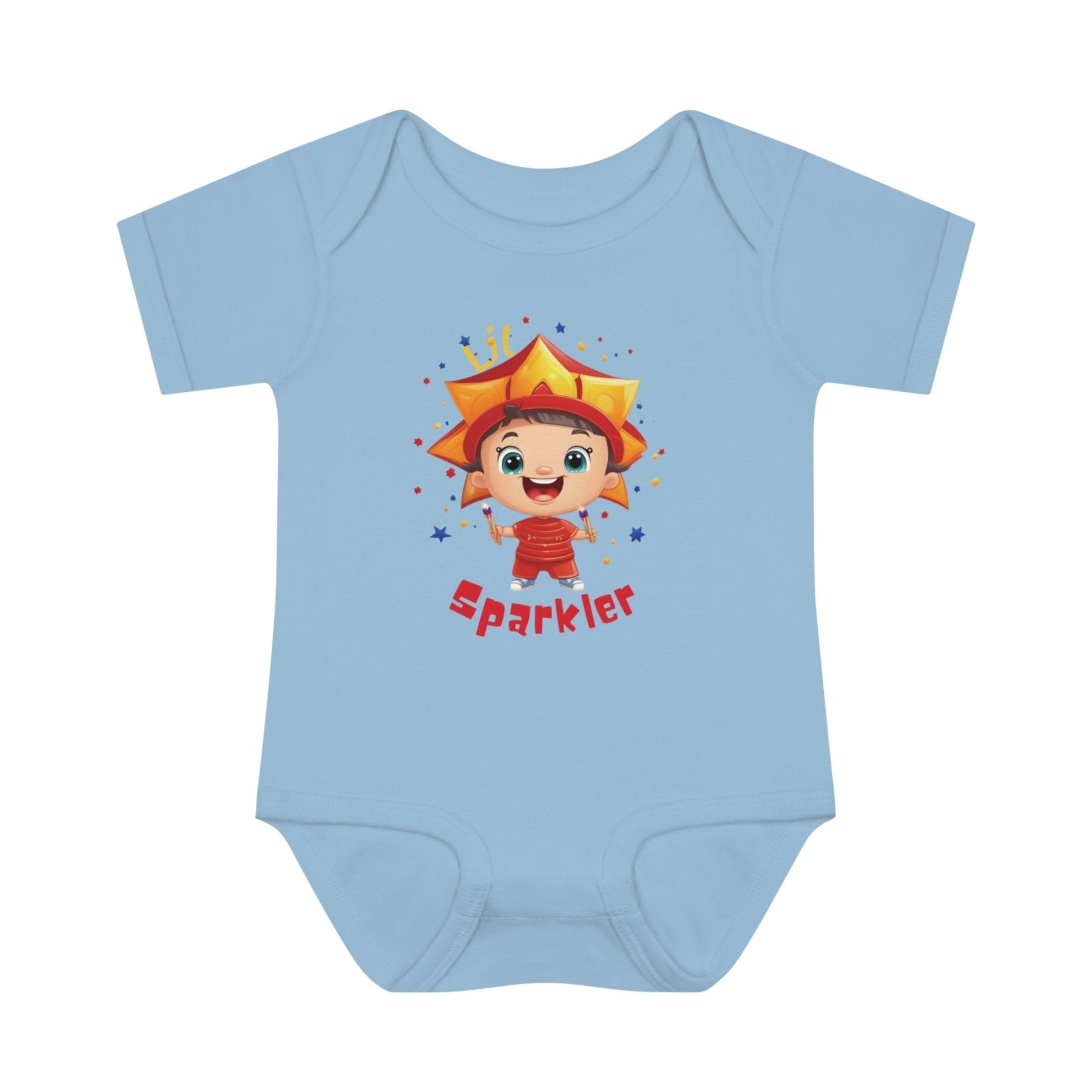 Lil Sparkler, Onesie, Bodysuit, 0M-24M - Janlyn's Crafts