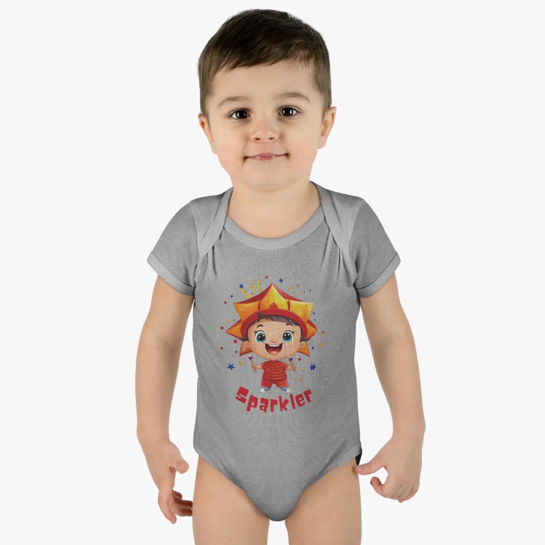 Lil Sparkler, Onesie, Bodysuit, 0M-24M - Janlyn's Crafts