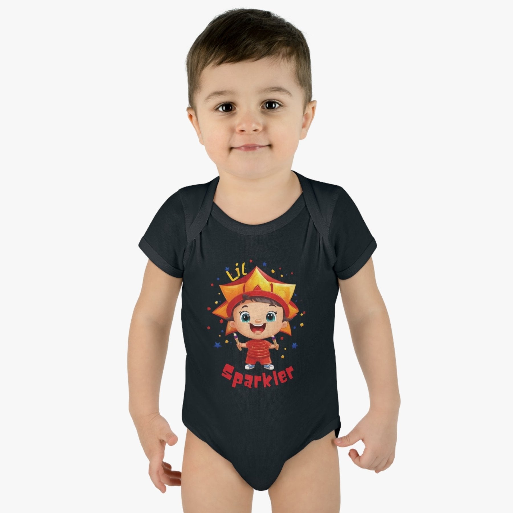 Lil Sparkler, Onesie, Bodysuit, 0M-24M - Janlyn's Crafts