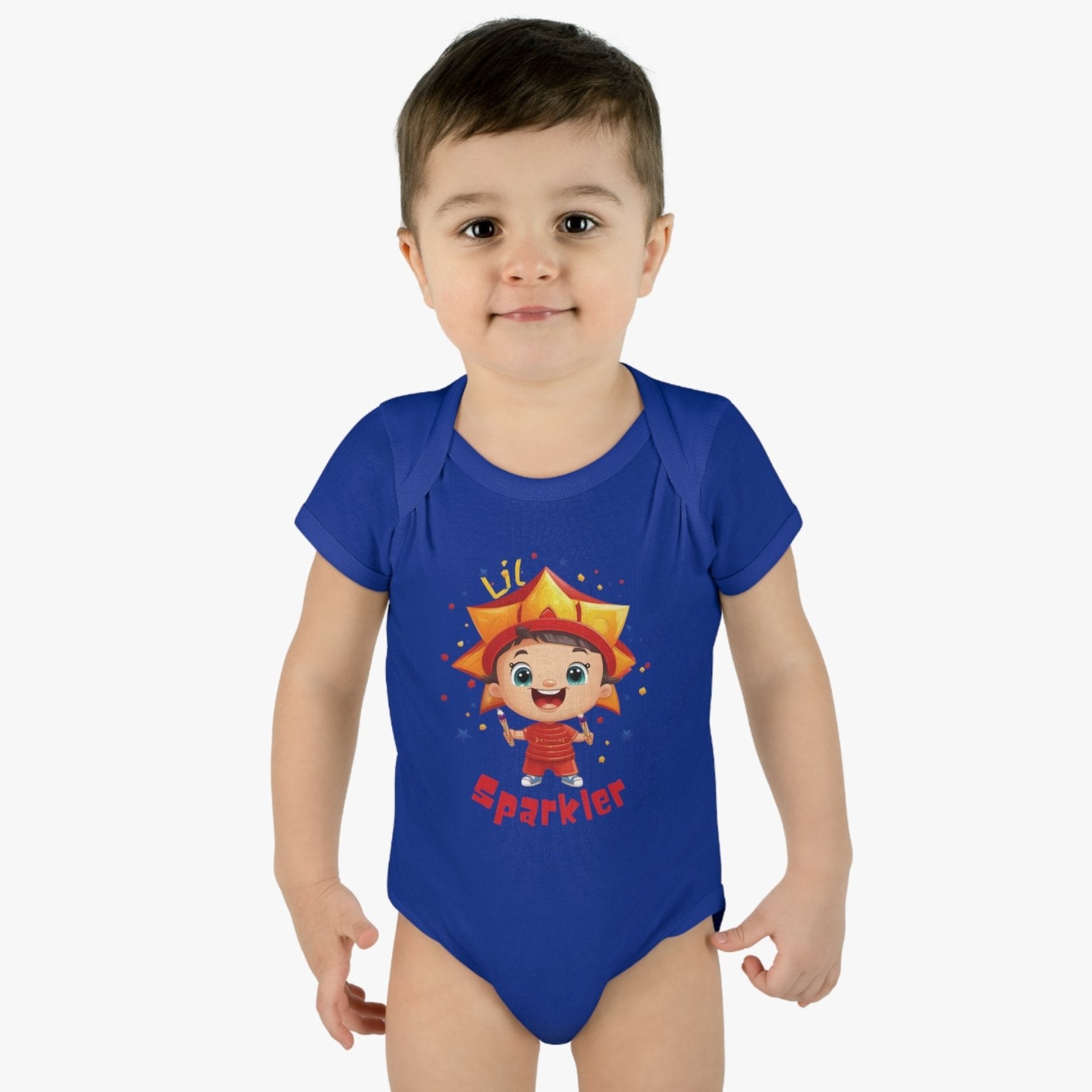 Lil Sparkler, Onesie, Bodysuit, 0M-24M - Janlyn's Crafts