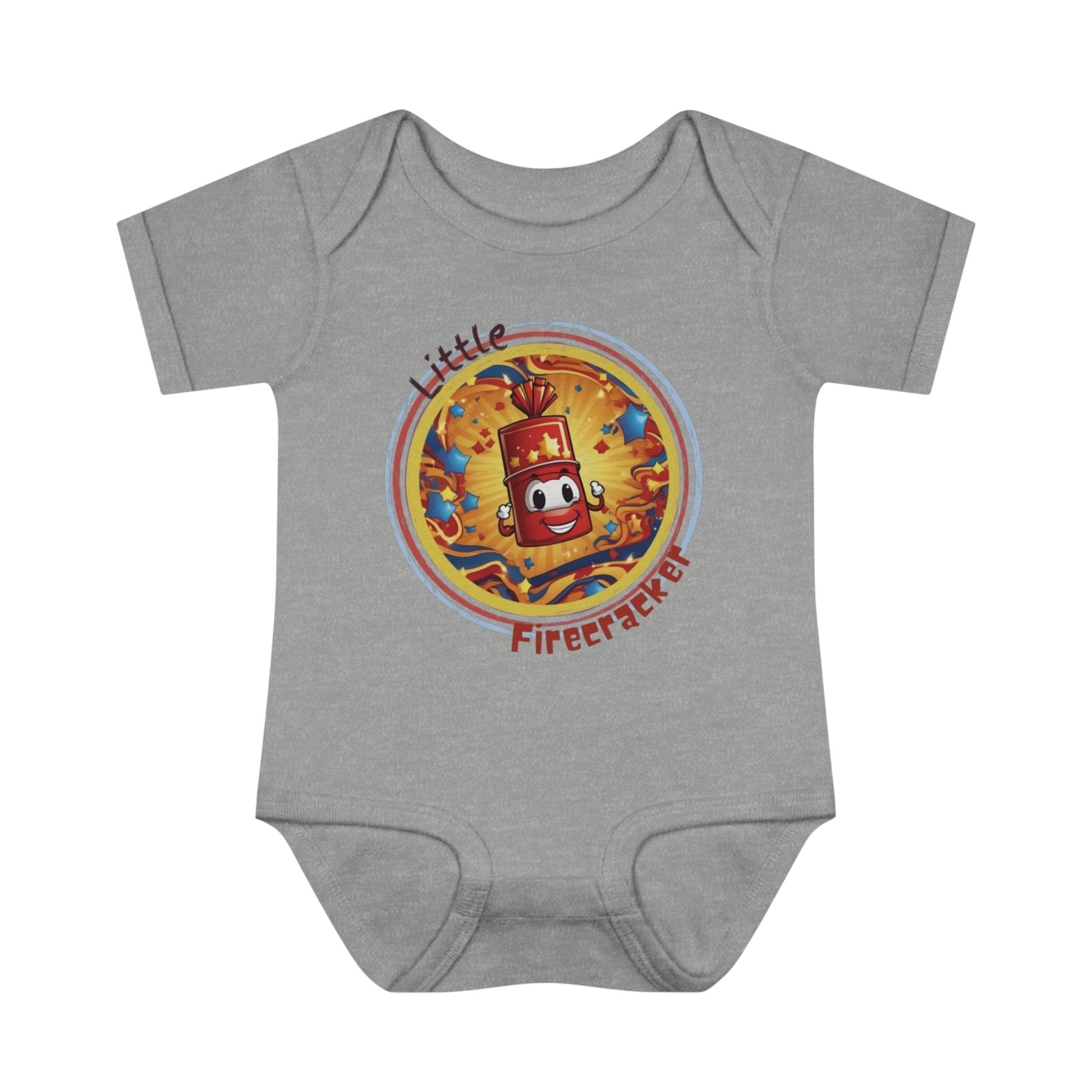 Little Firecracker, Baby Firecracker, Onesie, Bodysuit, 0M-24M - Janlyn's Crafts