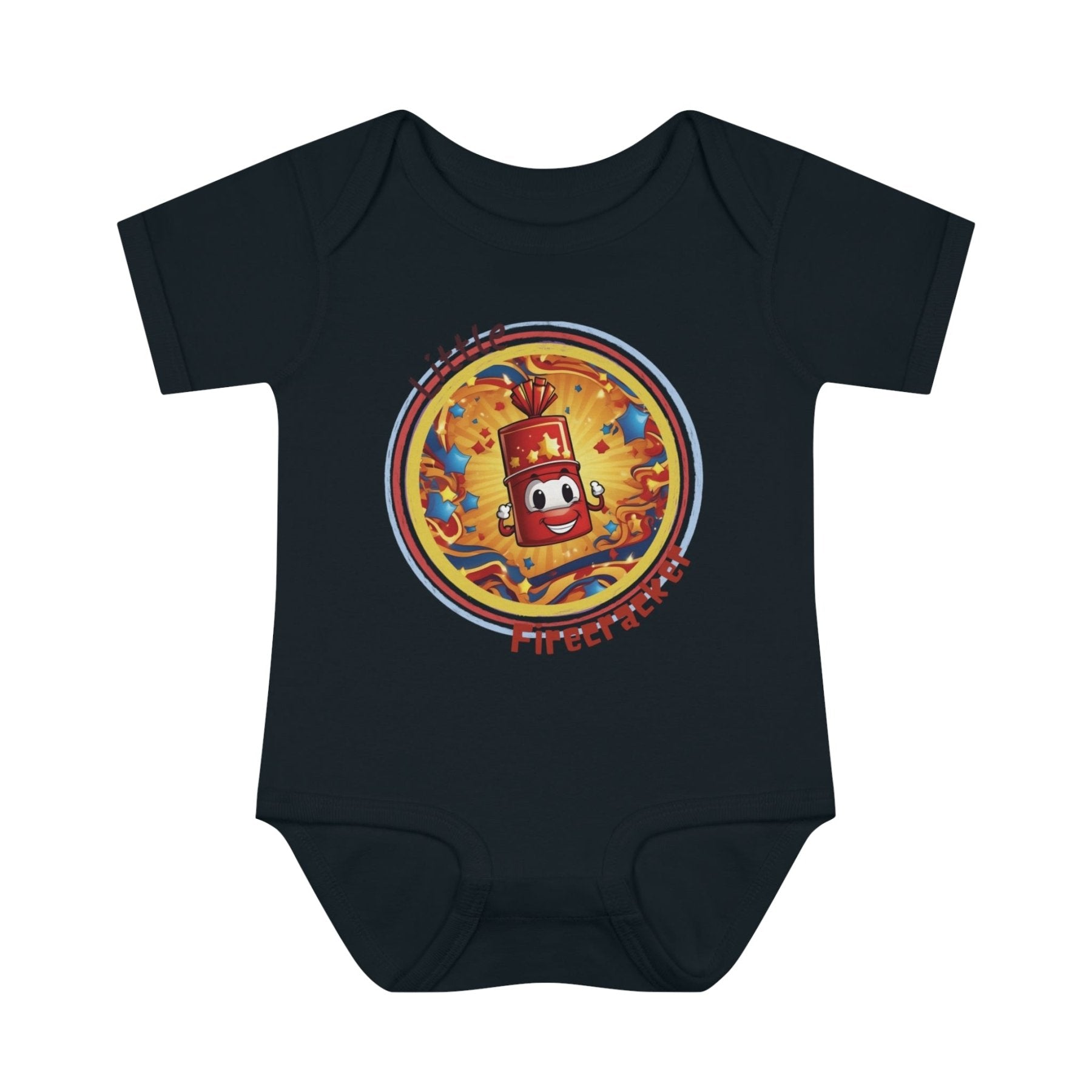 Little Firecracker, Baby Firecracker, Onesie, Bodysuit, 0M-24M - Janlyn's Crafts