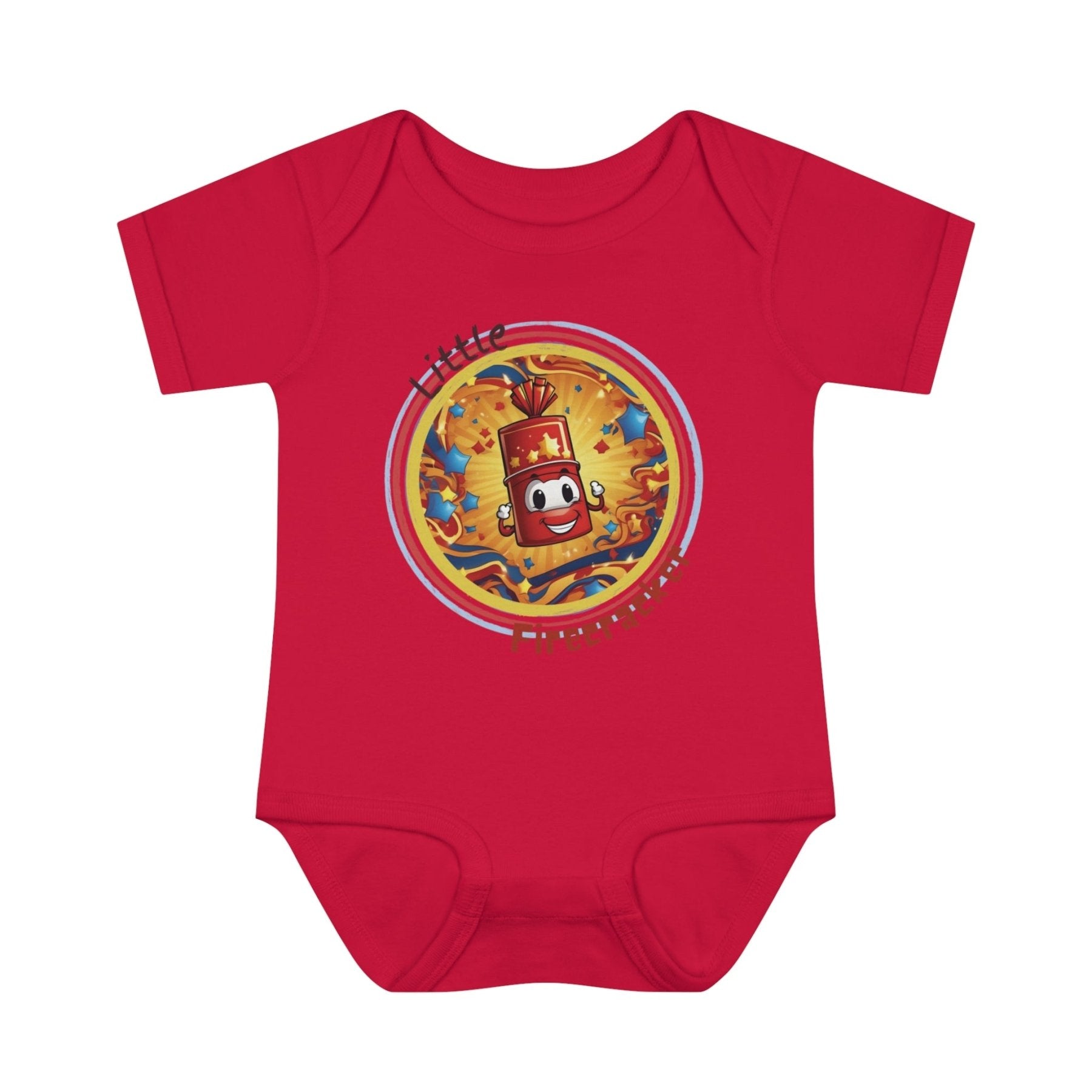 Little Firecracker, Baby Firecracker, Onesie, Bodysuit, 0M-24M - Janlyn's Crafts