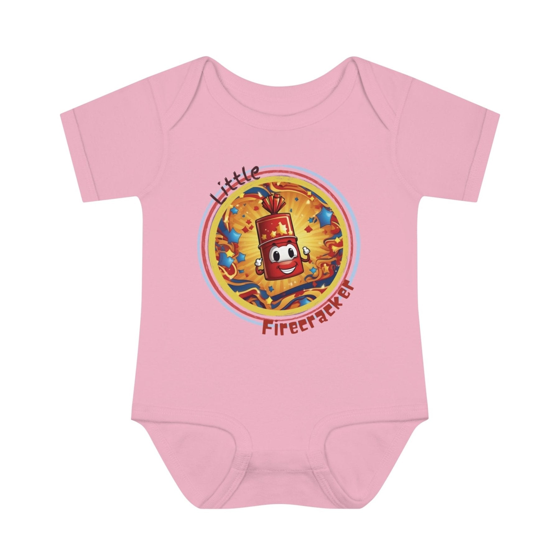 Little Firecracker, Baby Firecracker, Onesie, Bodysuit, 0M-24M - Janlyn's Crafts