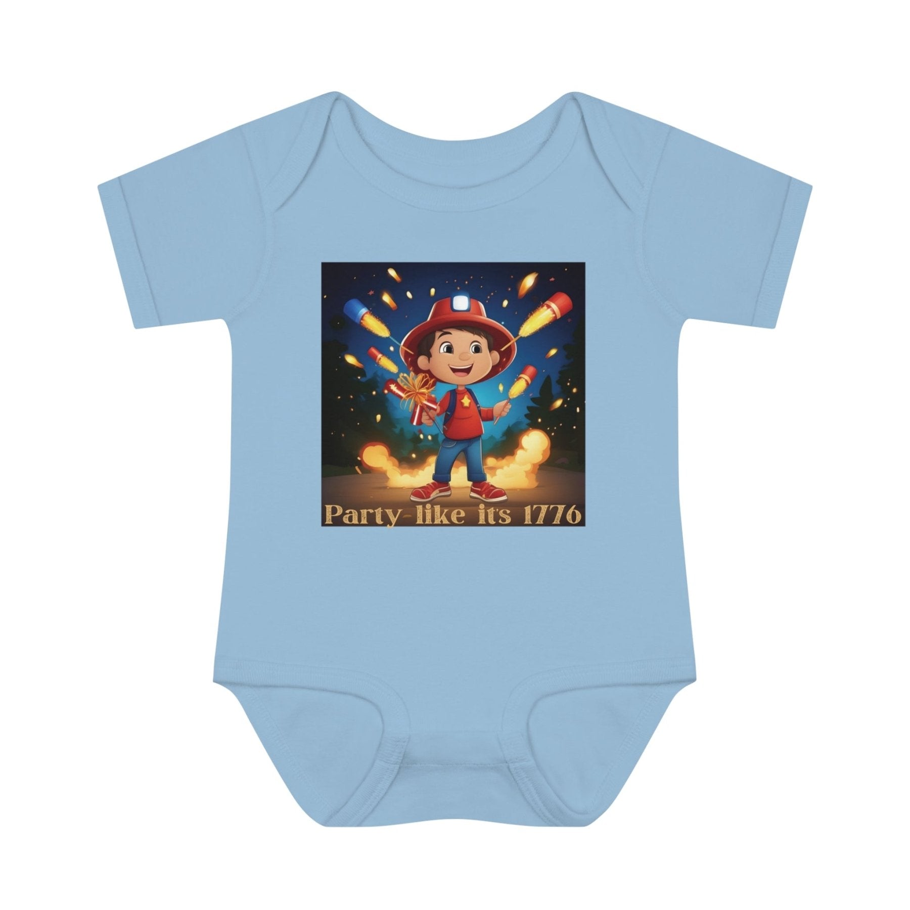 Party Like it's 1776, Onesie, Bodysuit, 0M-24M - Janlyn's Crafts