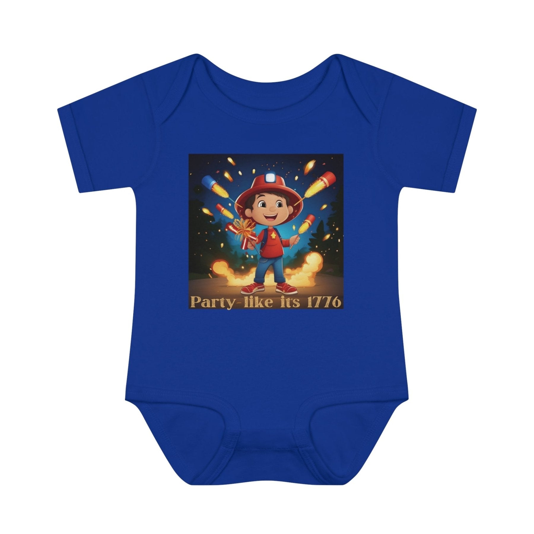 Party Like it's 1776, Onesie, Bodysuit, 0M-24M - Janlyn's Crafts